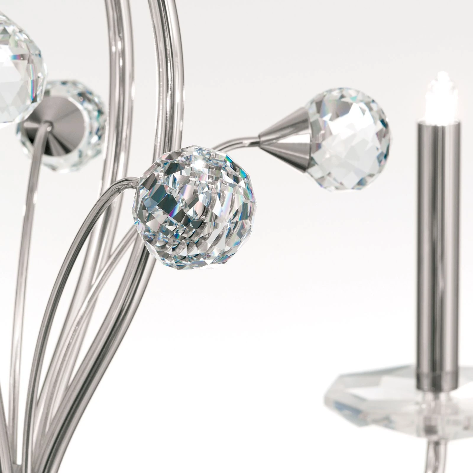 Luster EREMITAGE, 5 izvora svetla, saten hrom - 5