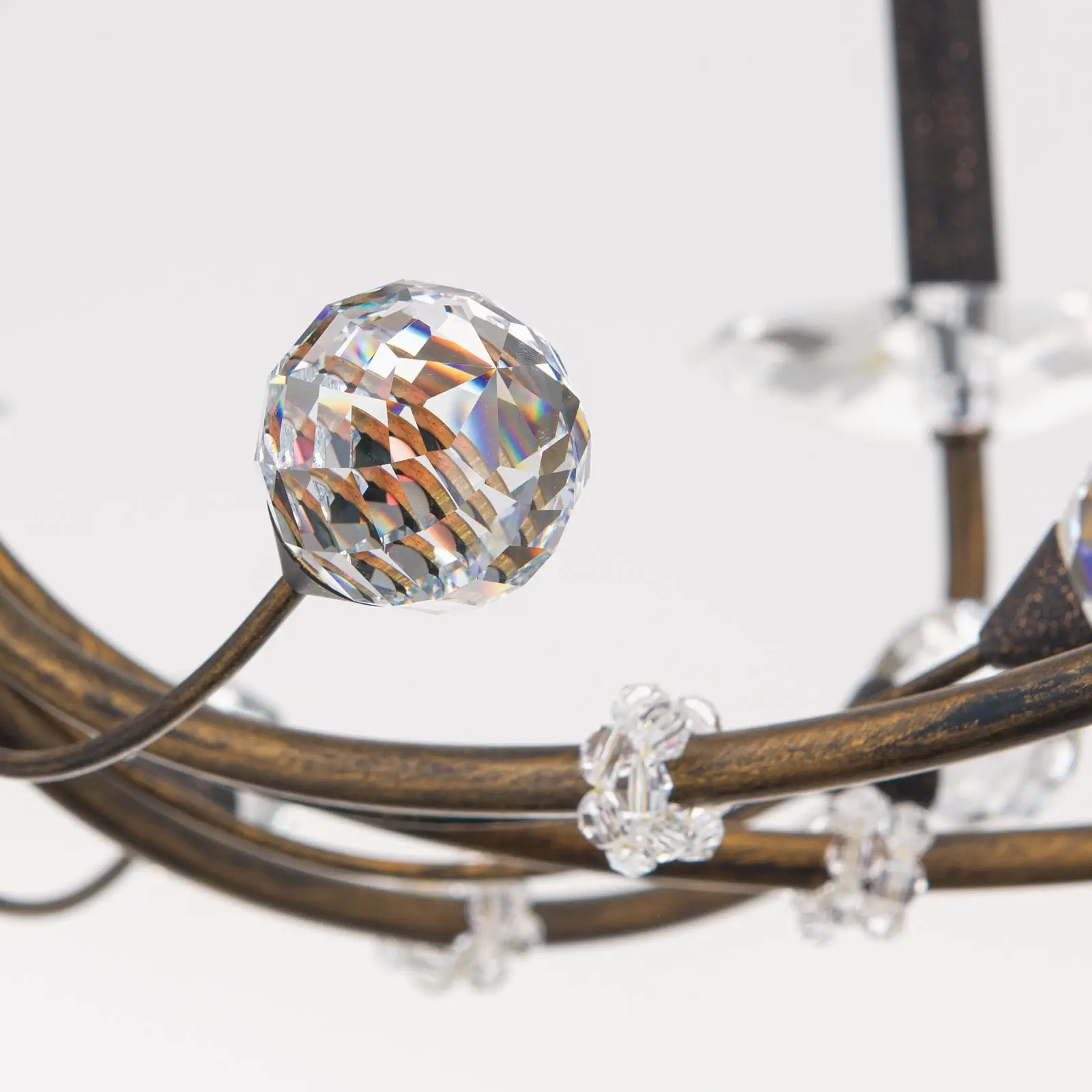 Luster EREMITAGE, 8 izvora svetla, antik - 5