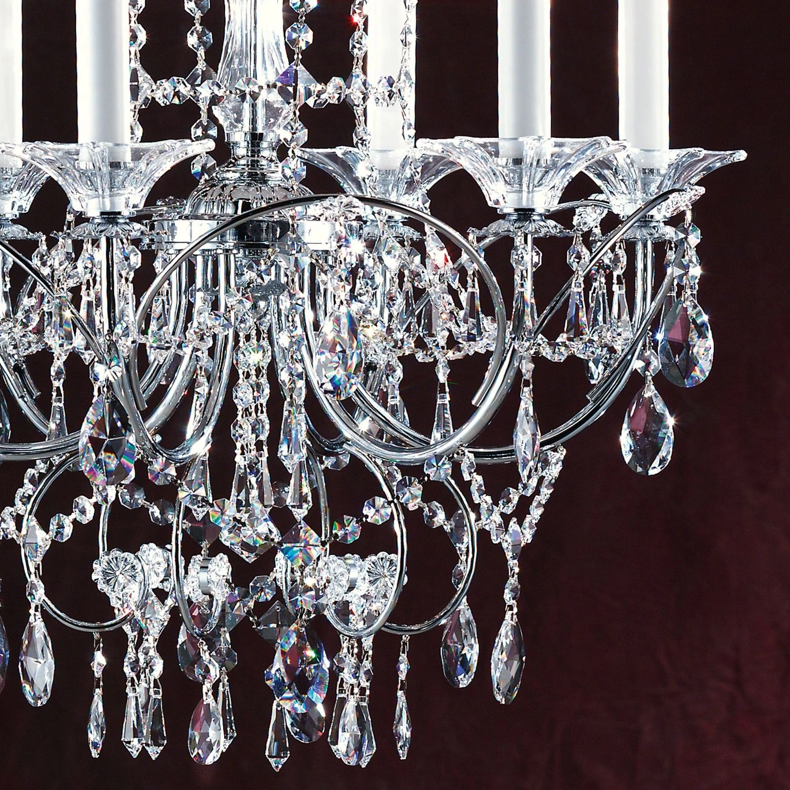 Luster KATHARINA, hrom, Ø 55 cm - 2