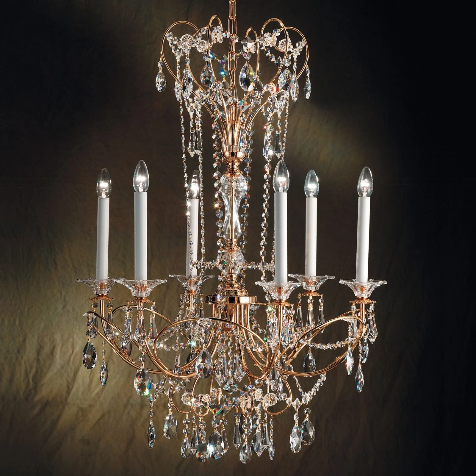 Luster KATHARINA, 24-karatno pozlaćeno, Ø 75 cm - 1