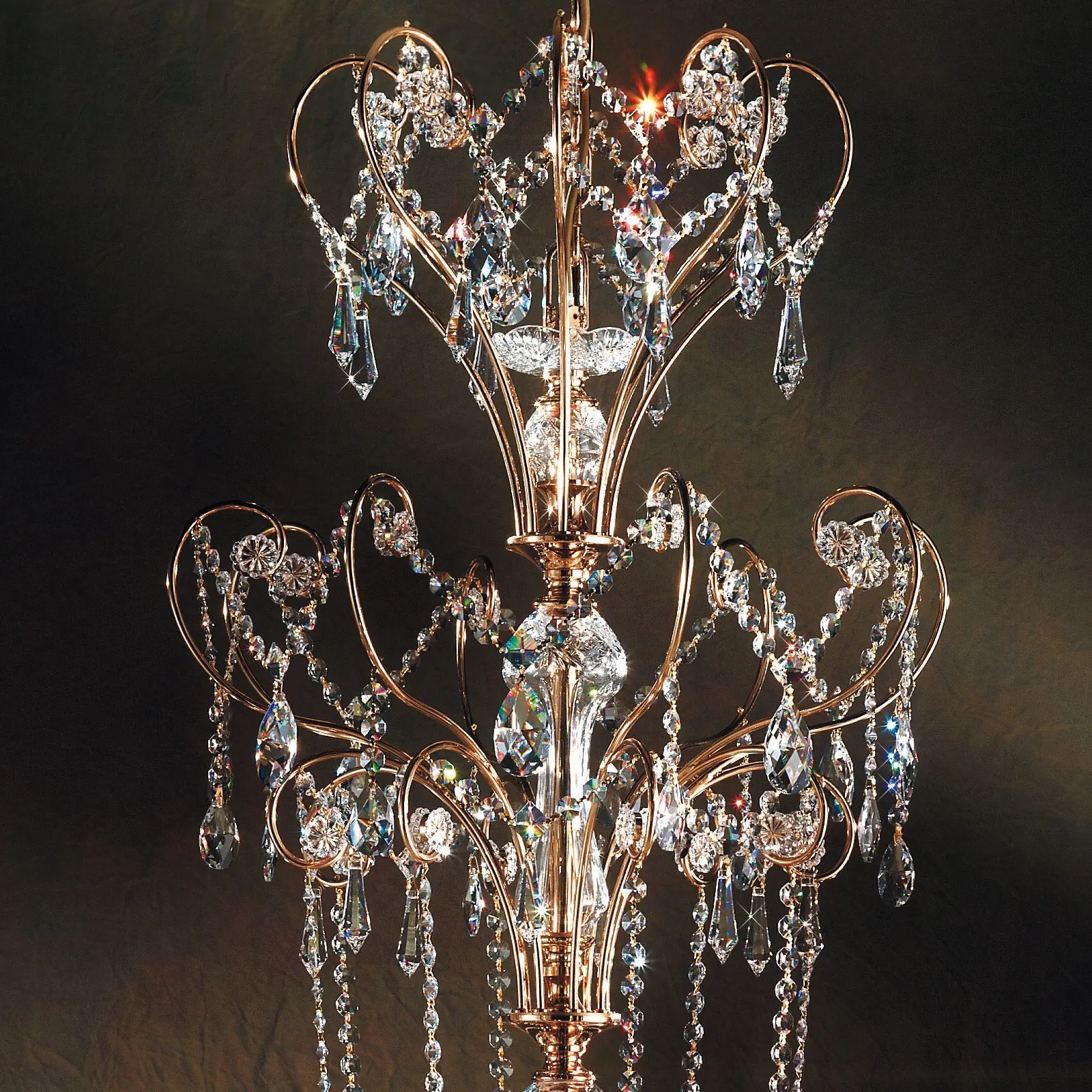 Luster KATHARINA, 20 izvora svetla, zlatni - 2