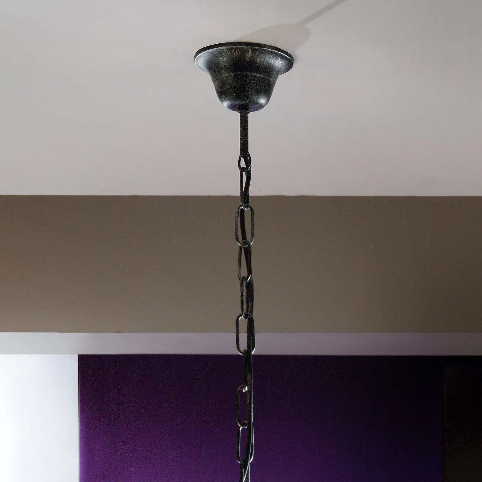 Luster VERONA, 11 izvora svetla, antik srebro - 3