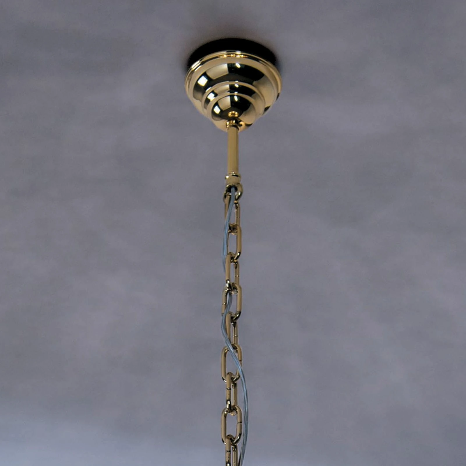 Luster SHERATON, 15 izvora svetla, 70 cm, 24-karatno pozlaćen - 4