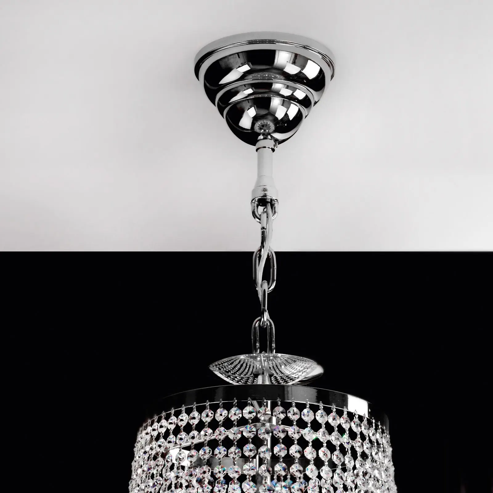 Luster SHERATON, 24 izvora svetla, hrom, 105 cm - 3