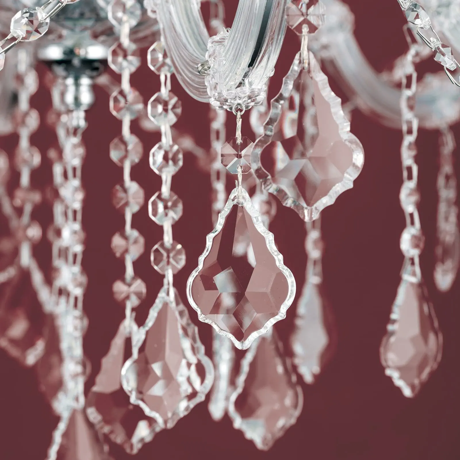 Luster THERESA, 6 izvora svetla, srebrni - 6