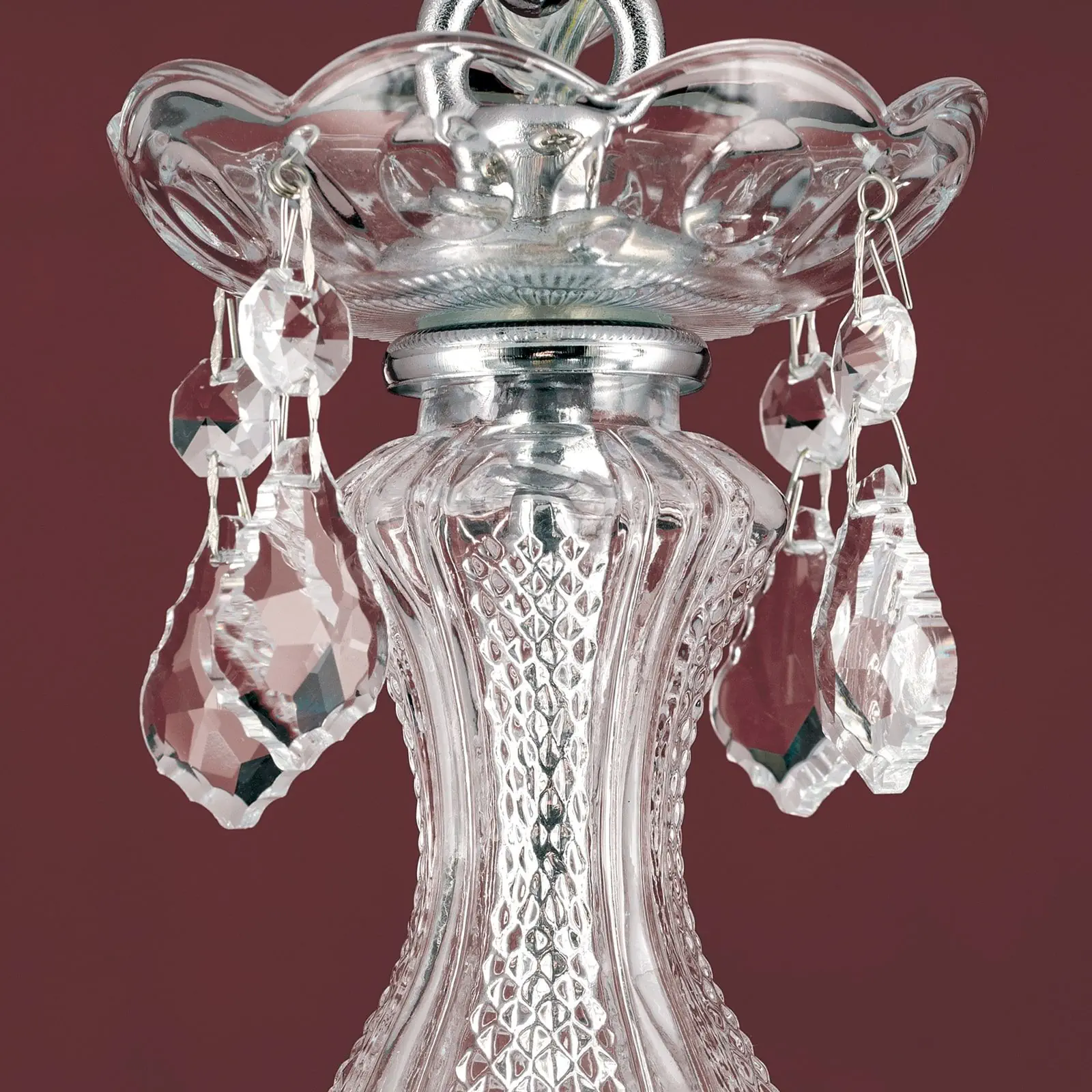 Luster THERESA, 6 izvora svetla, srebrni - 7