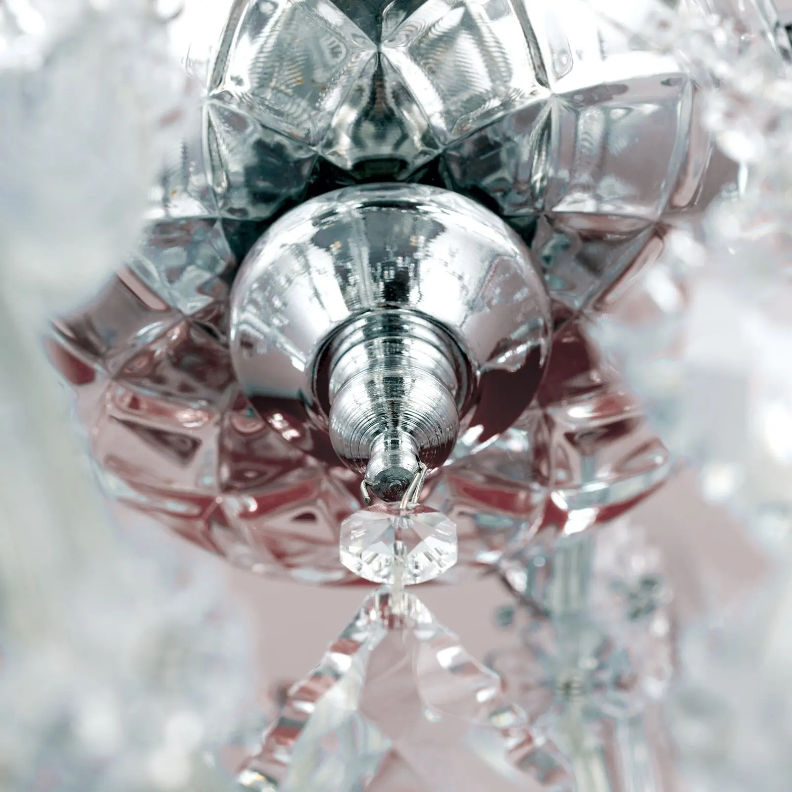 Luster THERESA, 12 izvora svetla, srebrni - 7