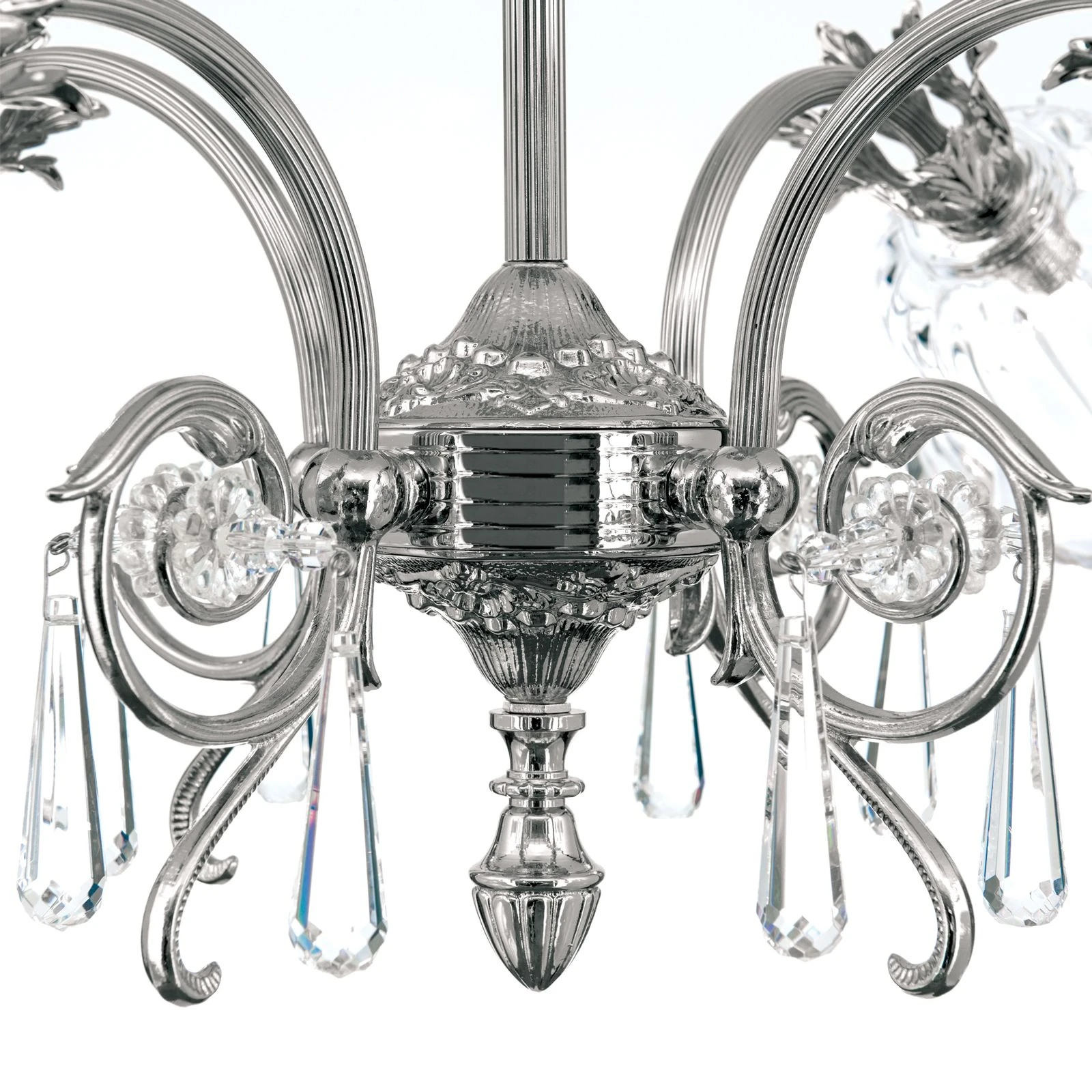Luster LA BOHEME, 4 izvora svetla, antik srebro - 6