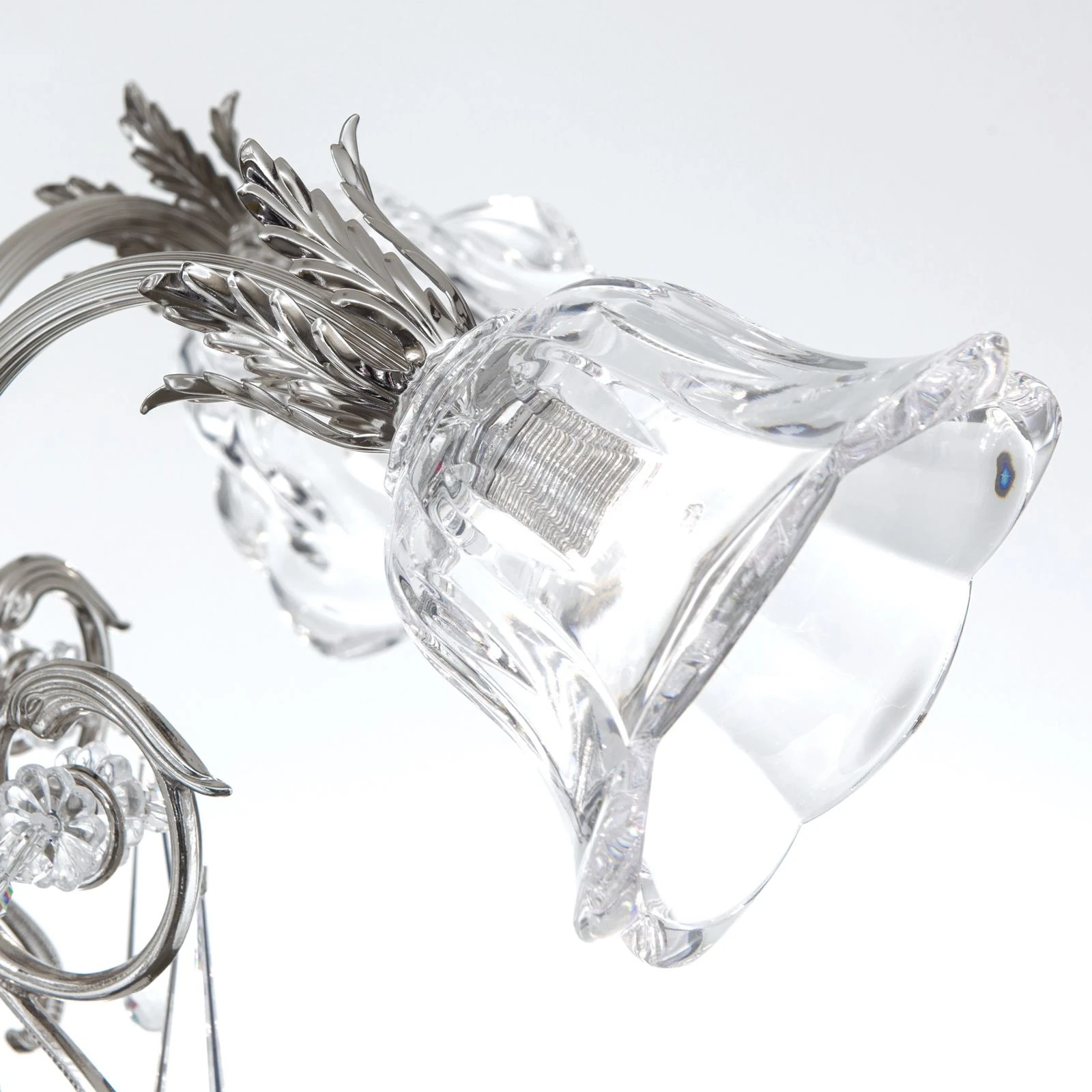 Luster LA BOHEME, 5 izvora svetla, antik srebro - 5