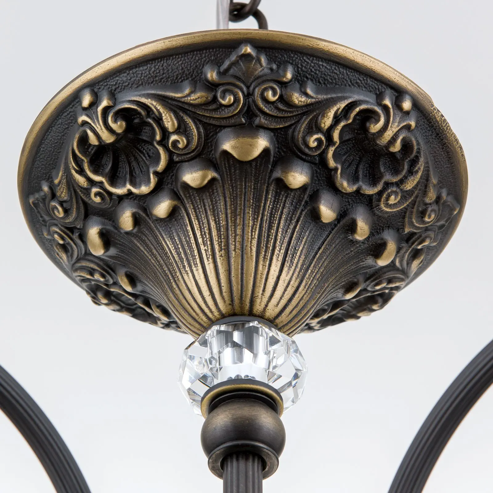 Luster LA BOHEME, 5 izvora svetla, stara patina - 5