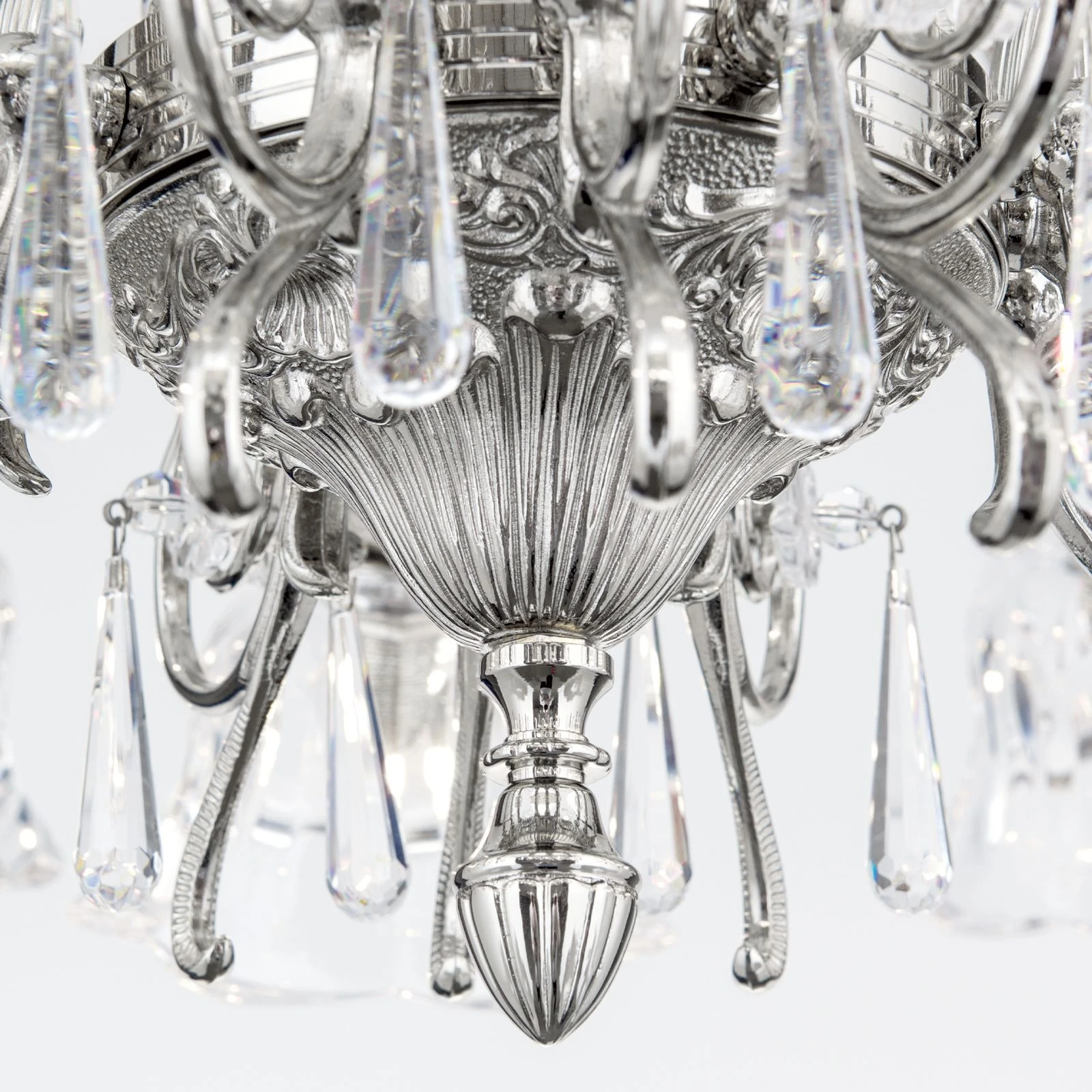 Luster LA BOHEME, 16 izvora svetla, antik srebro - 5
