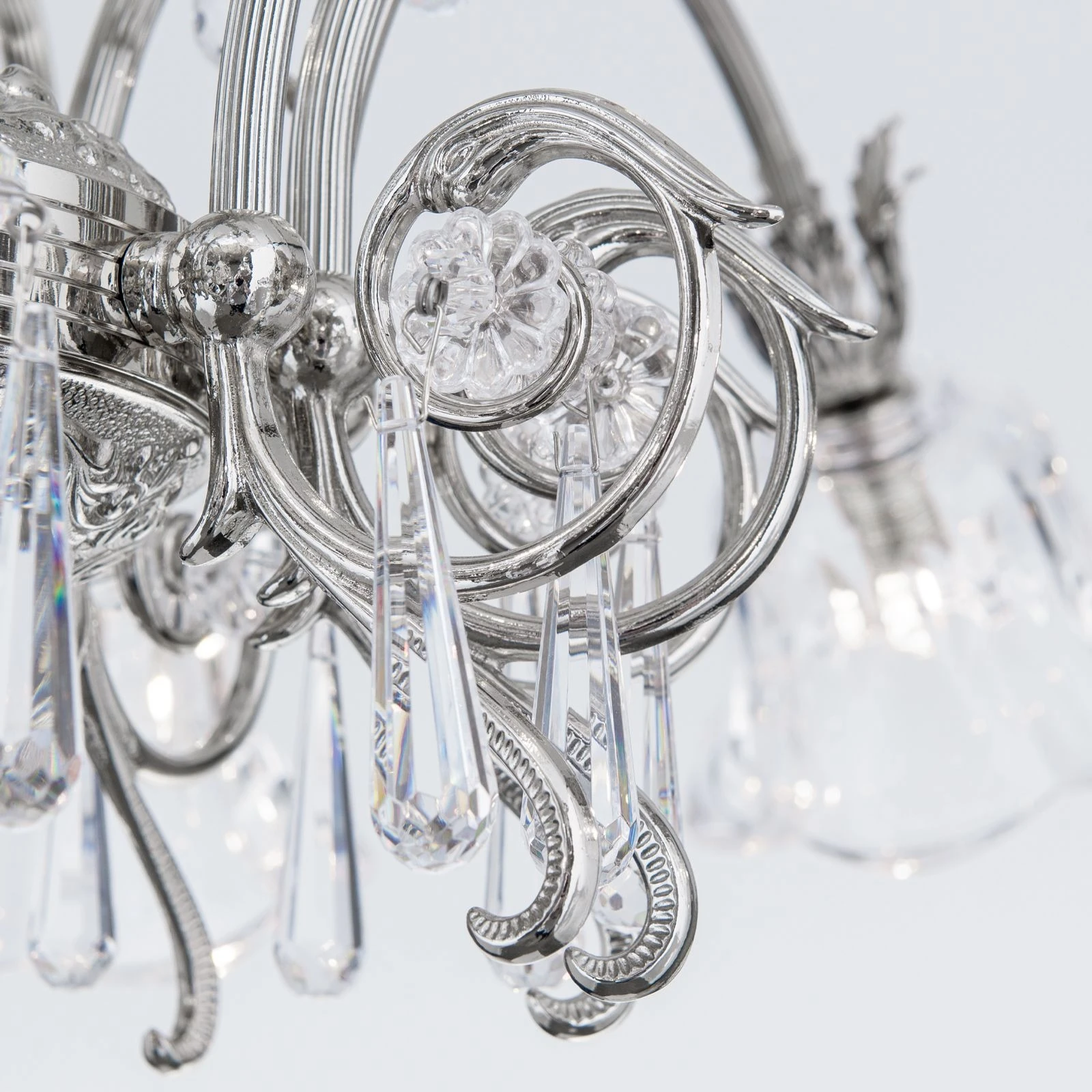 Luster LA BOHEME, 16 izvora svetla, antik srebro - 6