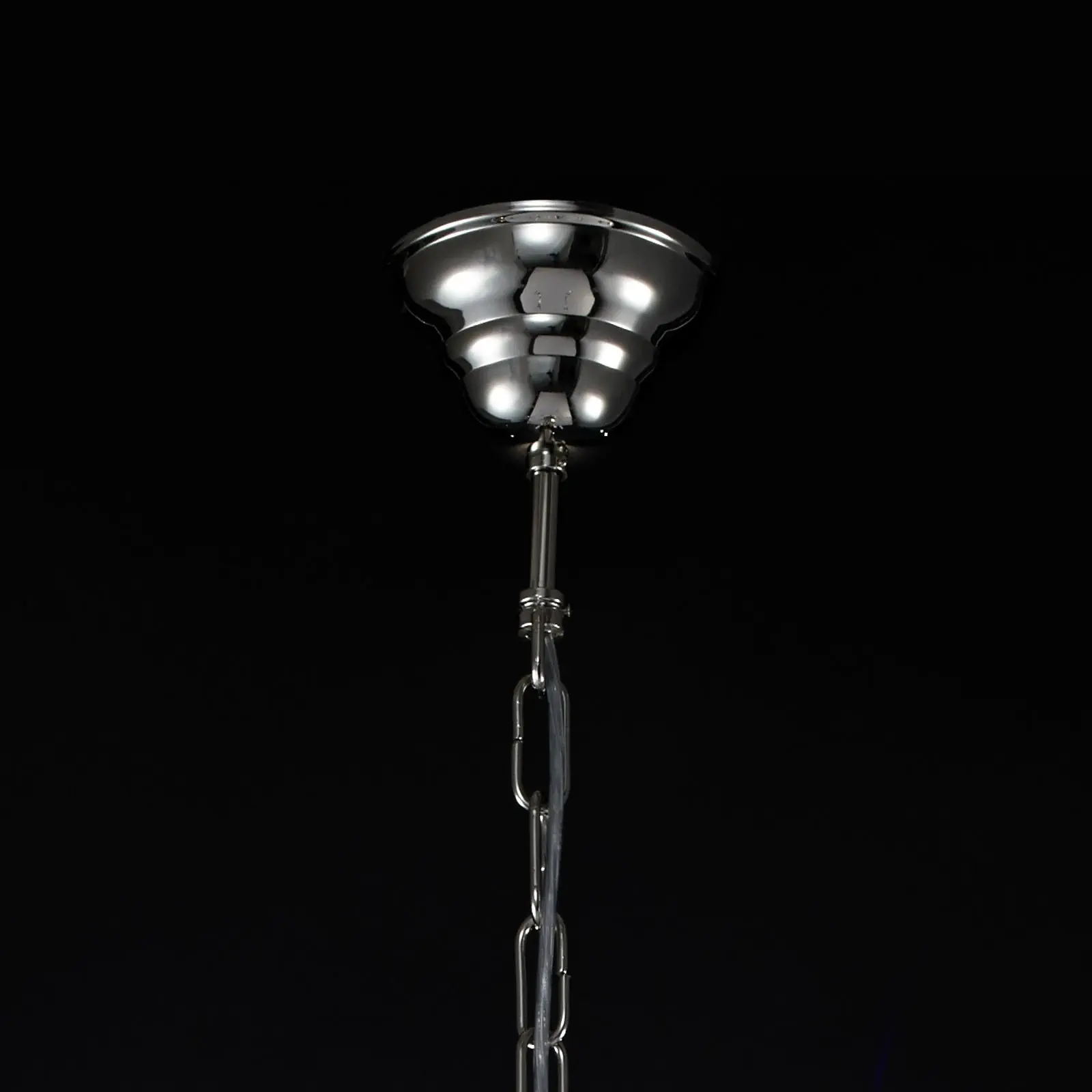 Luster EMPIRE CRYSTAL, antik srebro, Ø 62 cm - 3