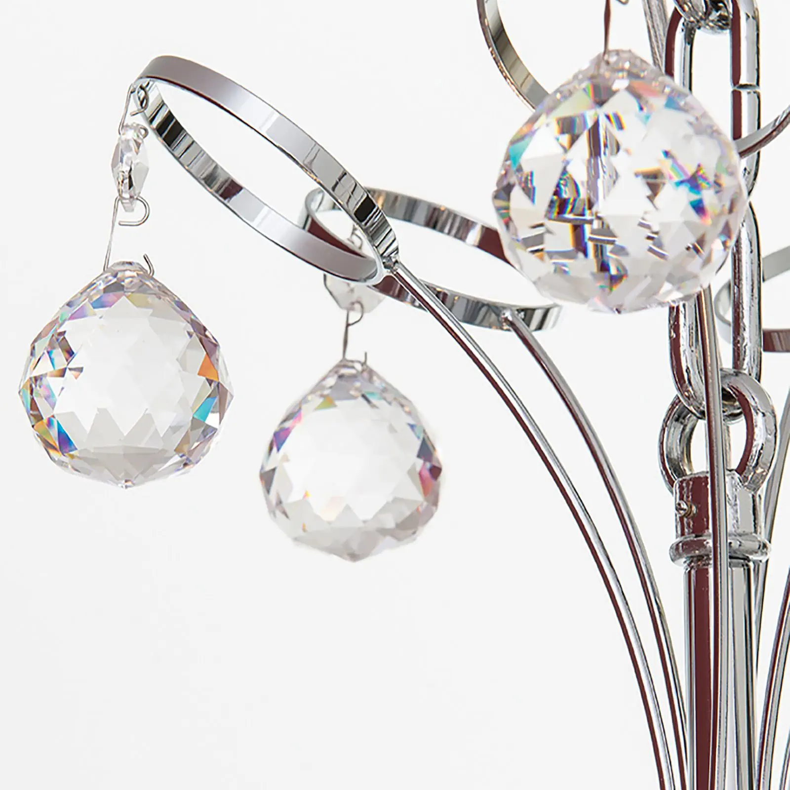Luster KRISTALL KLASSISCH, 6 izvora svetla, hrom - 7