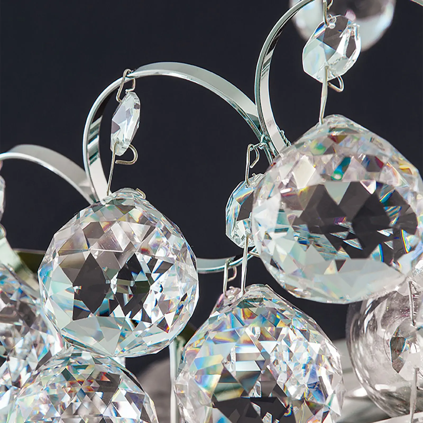 Luster KRISTALL KLASSISCH, 6 izvora svetla, hrom - 8