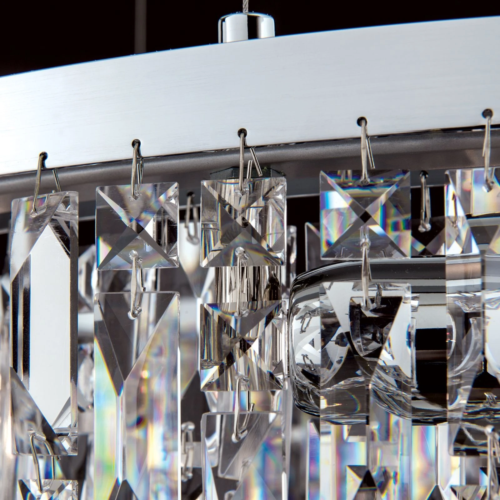 Luster RING, 6 izvora svetla, hrom - 4