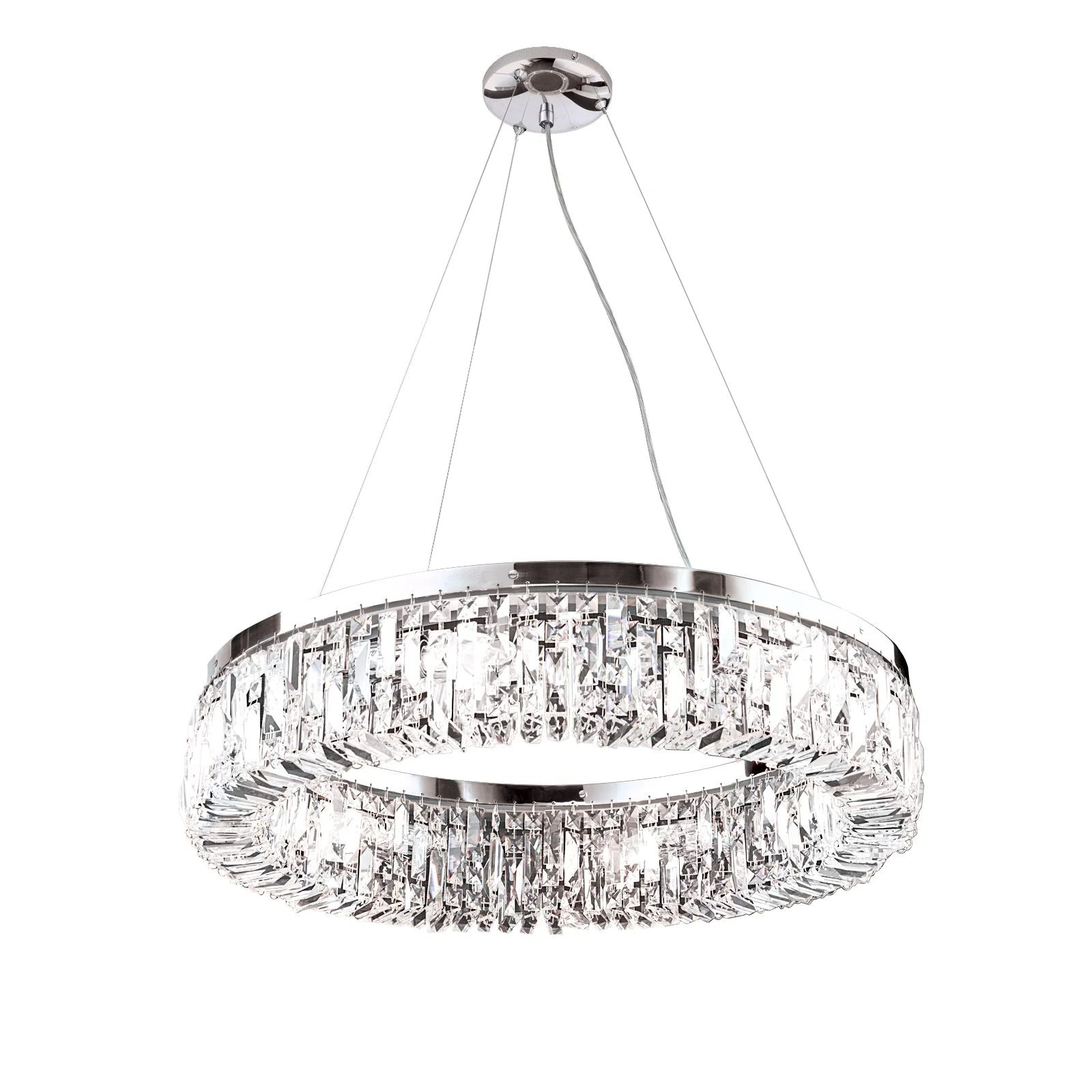 Luster RING, 6 izvora svetla, hrom - 5