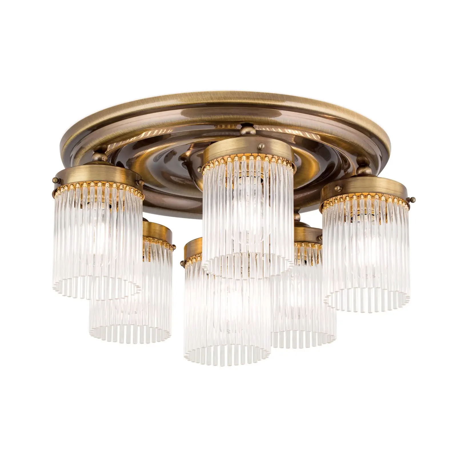 Plafonski luster STÄBCHENSERIE, sa 6 izvora svetla, patina - 4