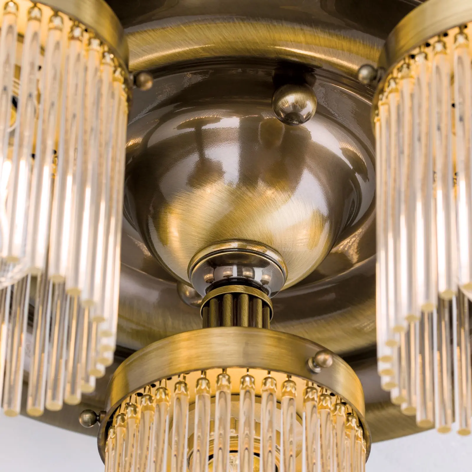 Plafonski luster STÄBCHENSERIE, sa 6 izvora svetla, patina - 5