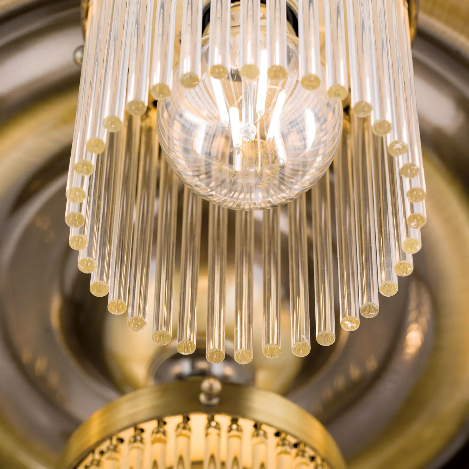 Plafonski luster STÄBCHENSERIE, sa 6 izvora svetla, patina - 6