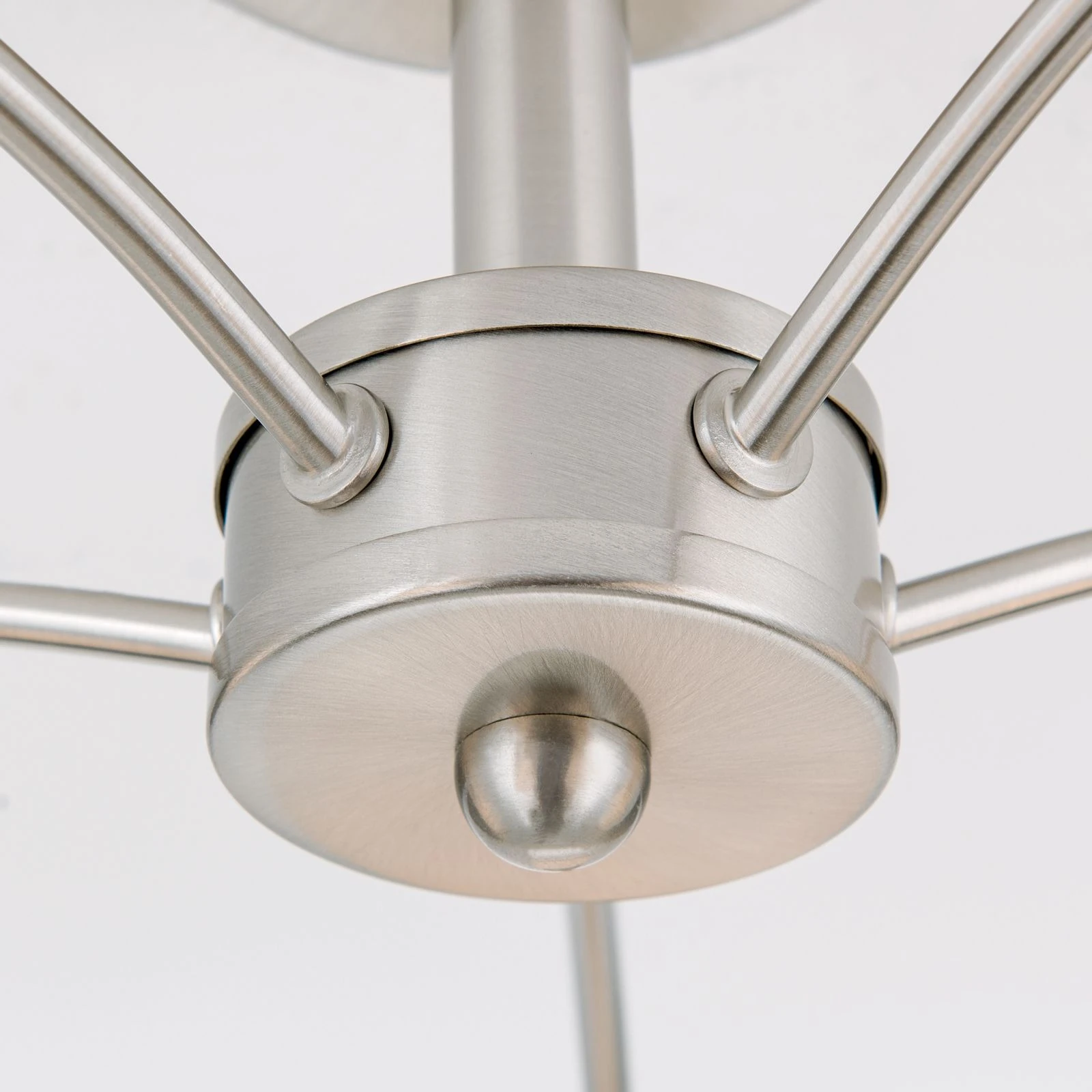 Plafonski luster SUSAN, sa 5 izvora svetla, saten hrom - 5