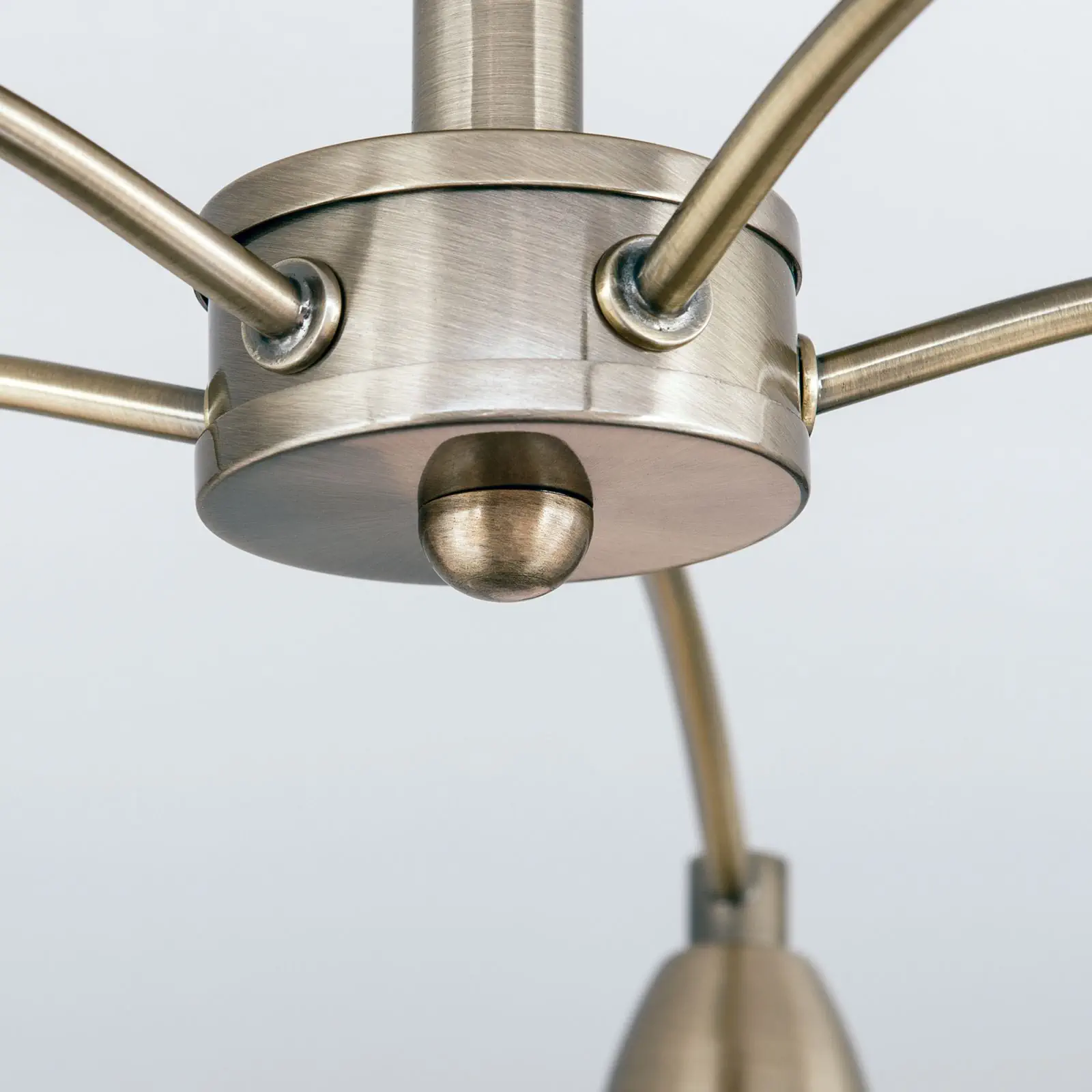 Plafonski luster SUSAN, sa 5 izvora svetla, patina - 6