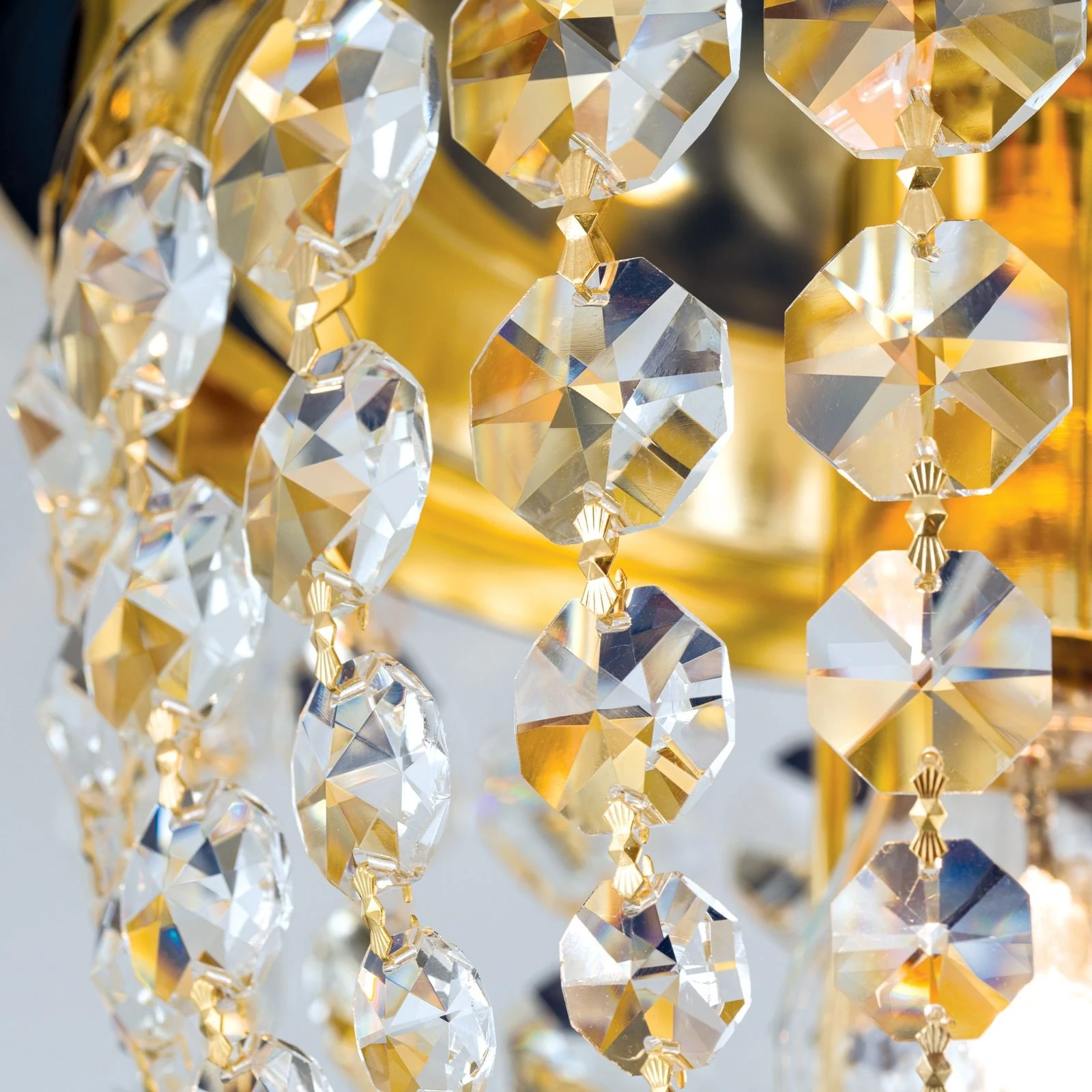 Plafonska lampa PLAFOND, Ø 26 cm, zlato - 6