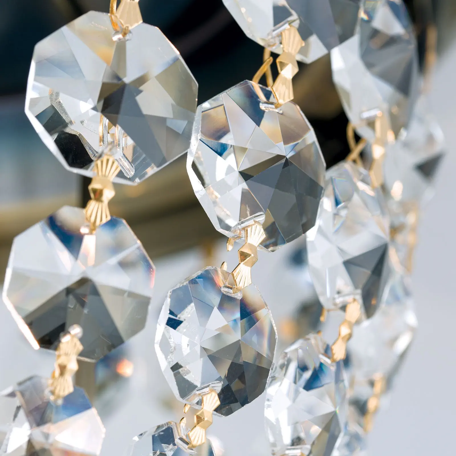 Plafonska lampa PLAFOND, Ø 26 cm, patina - 6