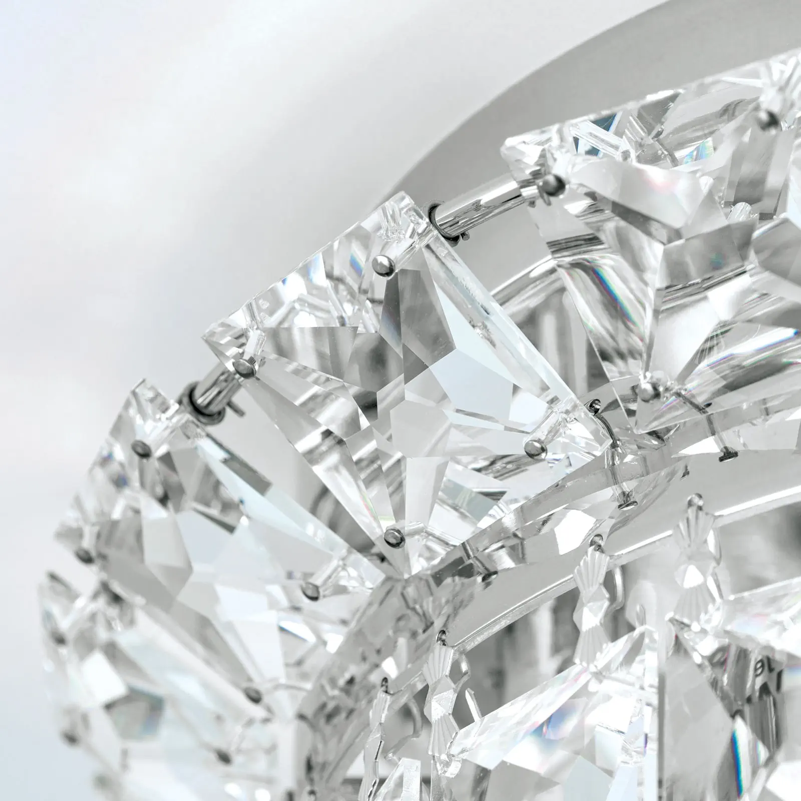 Plafonski luster AMBASSADOR, sa 3 izvora svetla, hrom, Ø 25 cm - 5