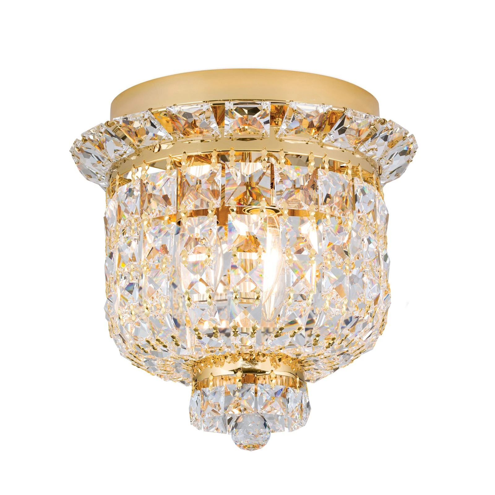 Plafonska lampa Ambassador, pozlaćena 24-karatnim zlatom, 25 cm - 4