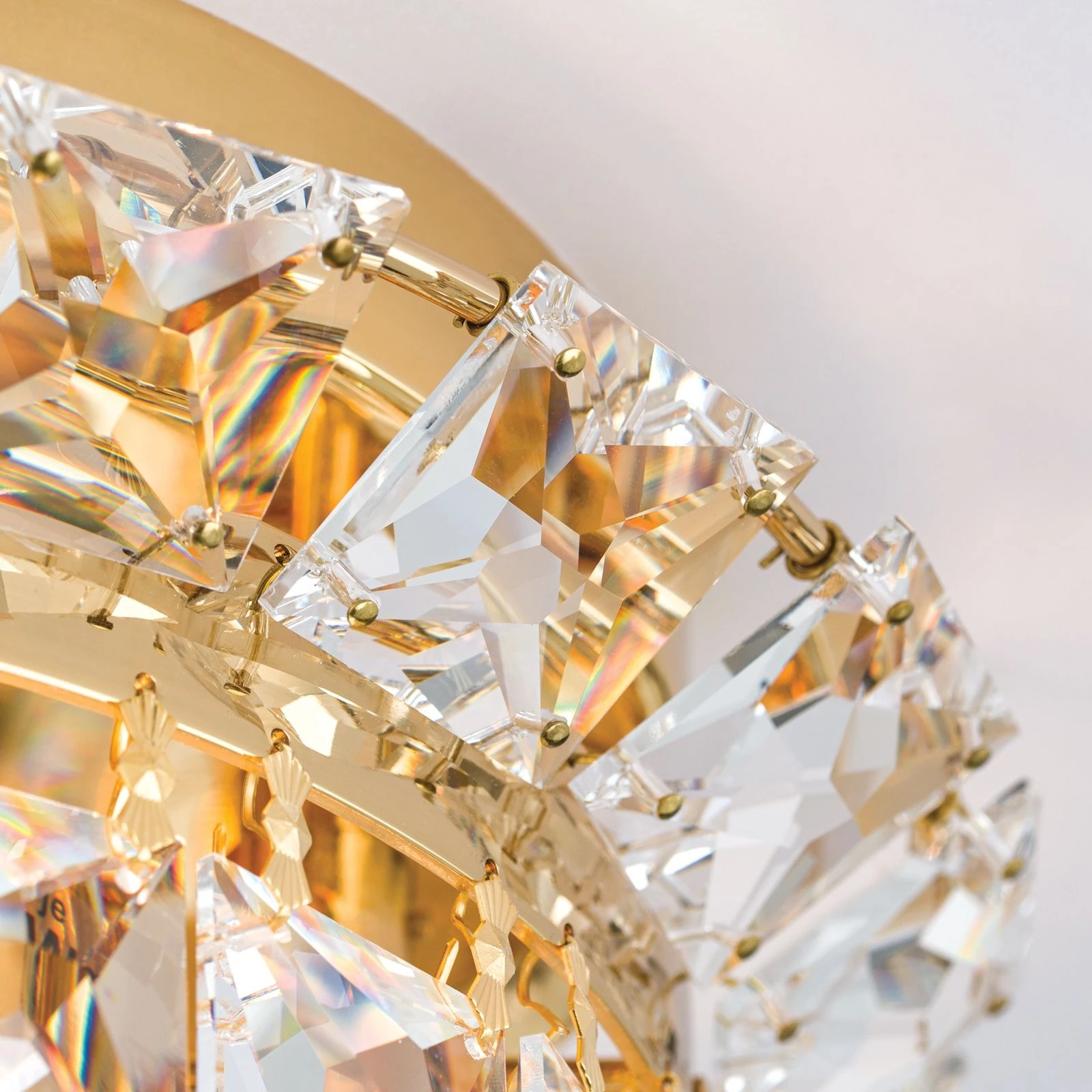 Plafonska lampa Ambassador, pozlaćena 24-karatnim zlatom, 25 cm - 5