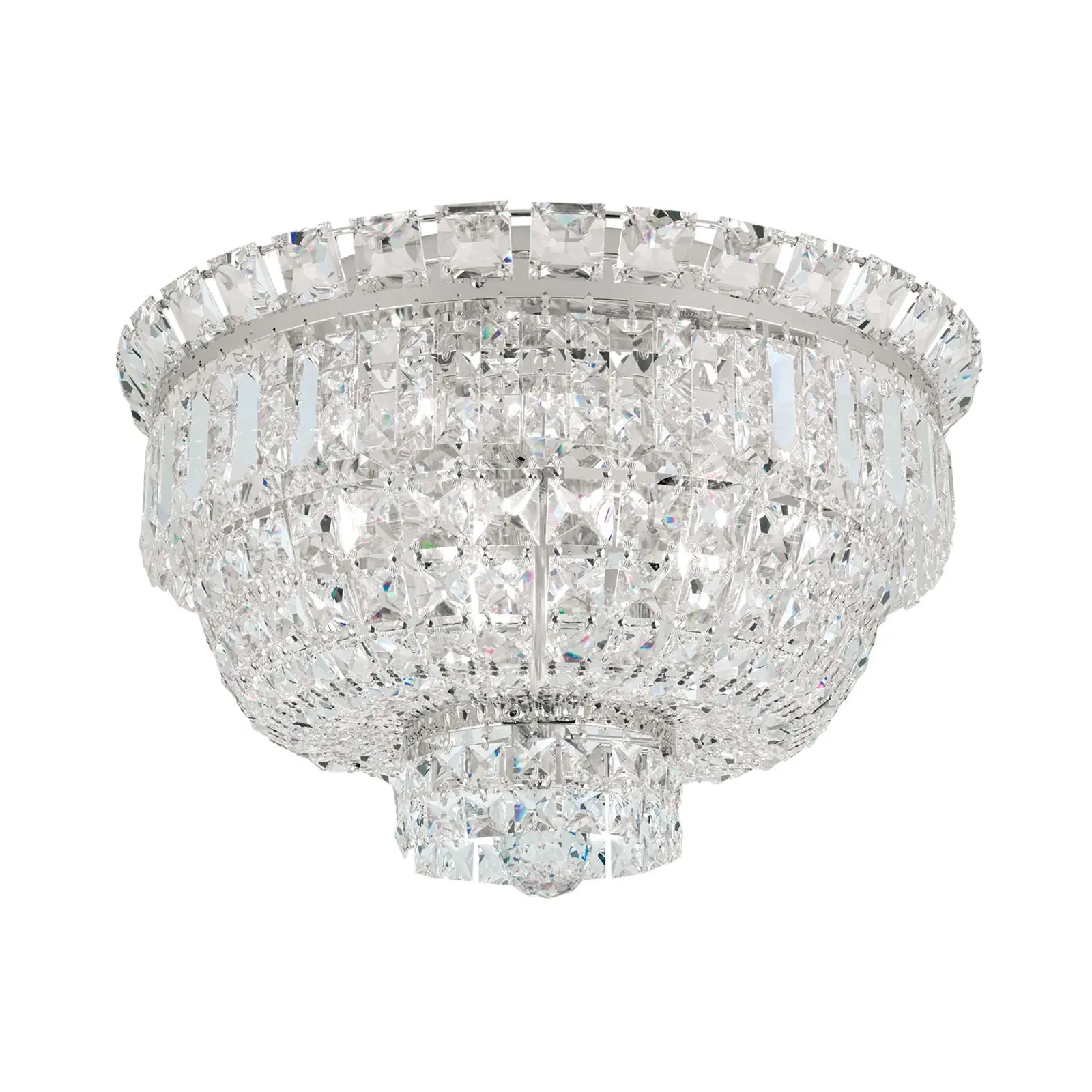 Plafonski luster AMBASSADOR, sa 3 izvora svetla, hrom, Ø 45 cm - 4