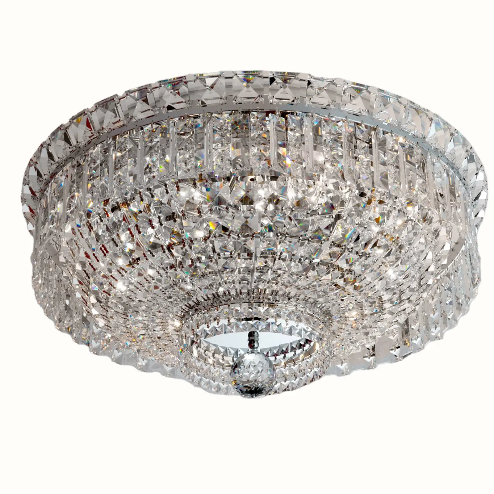 Plafonski luster AMBASSADOR, sa 9 izvora svetla, hrom, Ø 60 cm - 7