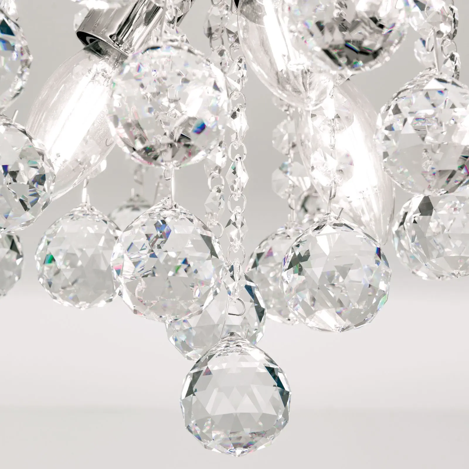 Plafonski luster KRISTALL KLASSISCH, sa 3 izvora svetla, hrom - 6