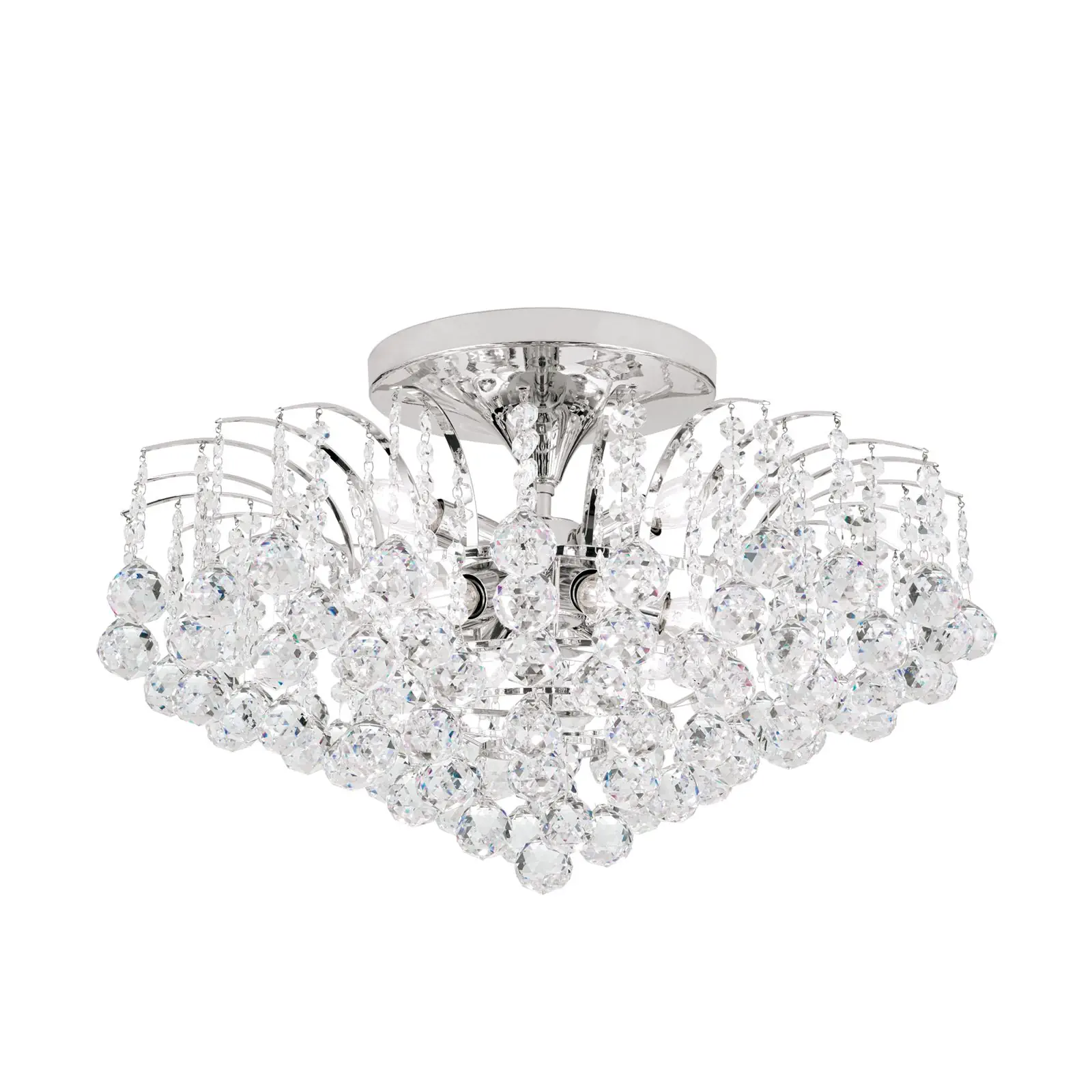 Plafonski luster KRISTALL KLASSISCH, sa 9 izvora svetla, hrom - 4