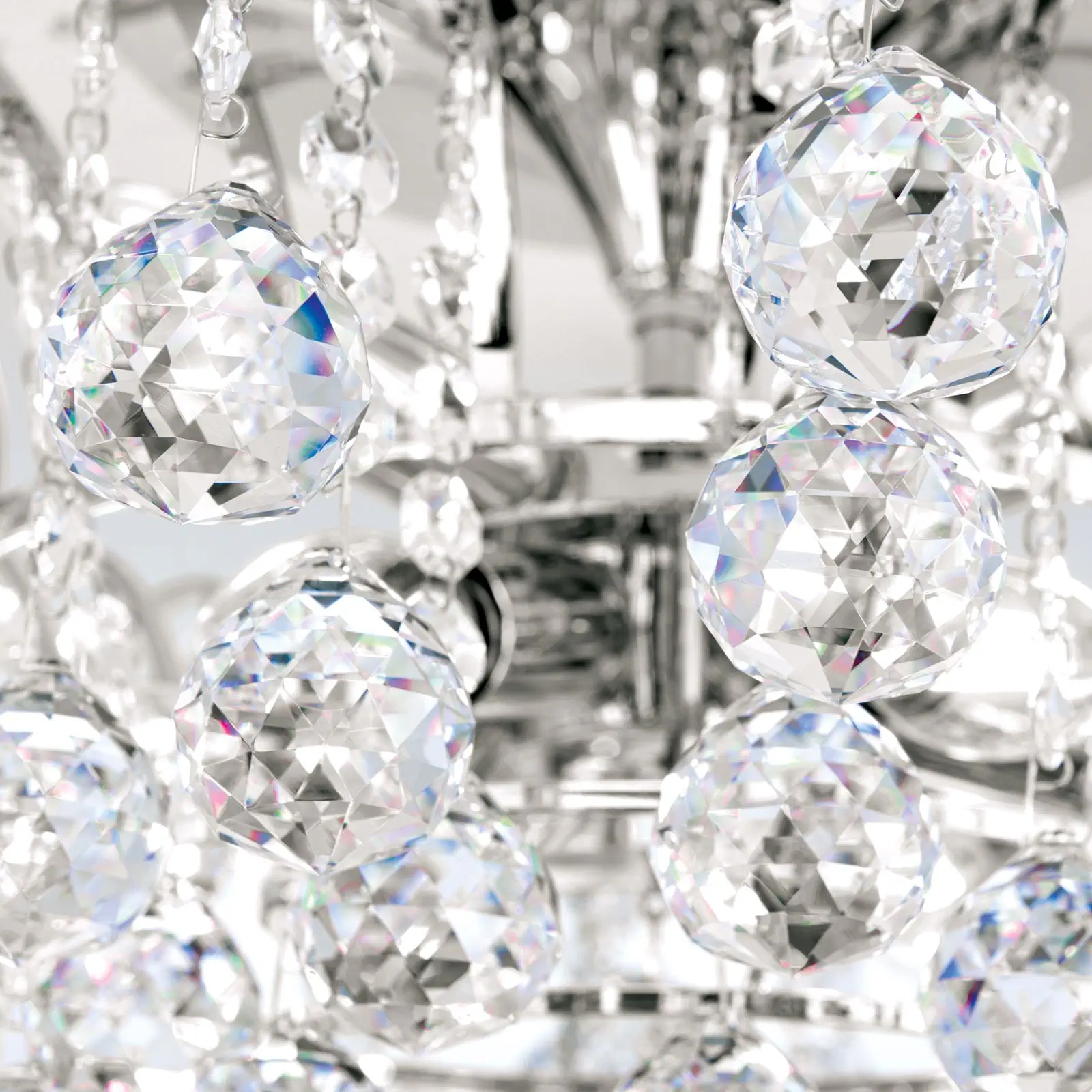 Plafonski luster KRISTALL KLASSISCH, sa 9 izvora svetla, hrom - 5