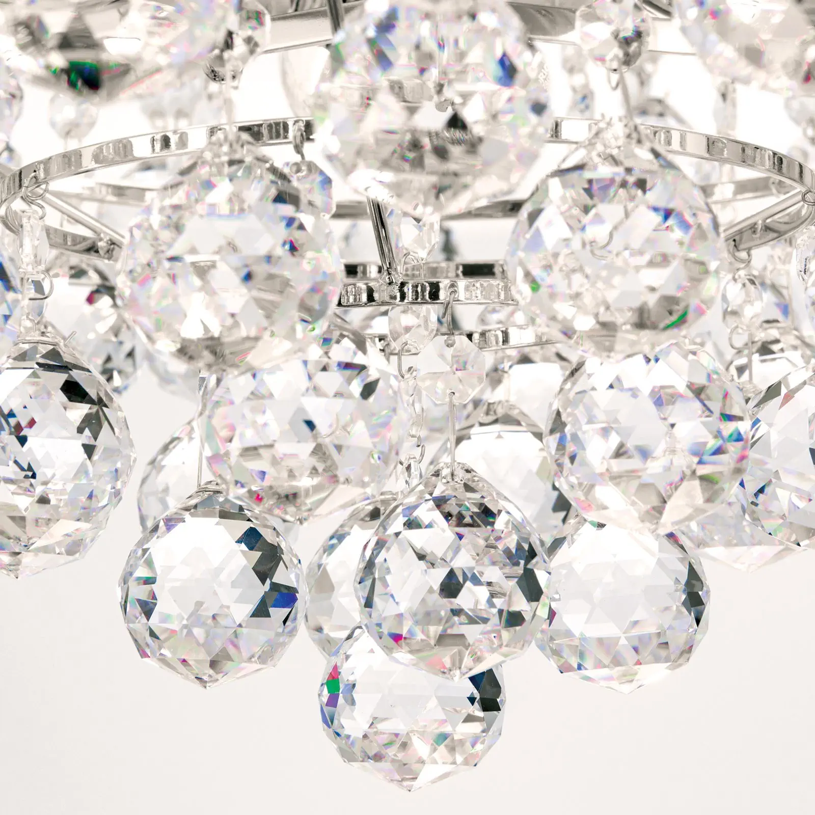 Plafonski luster KRISTALL KLASSISCH, sa 9 izvora svetla, hrom - 6