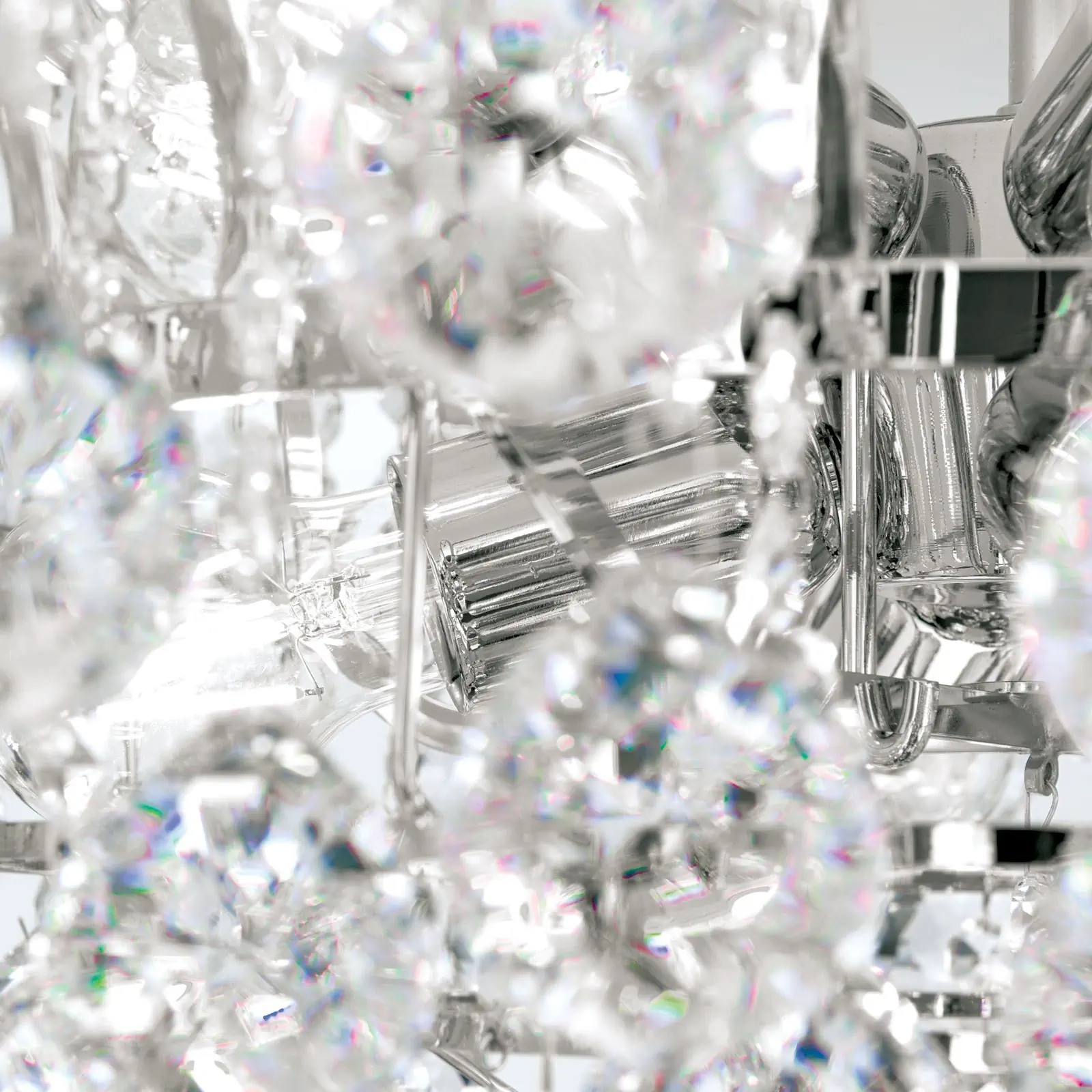 Plafonski luster KRISTALL KLASSISCH, sa 10 izvora svetla, hrom - 6