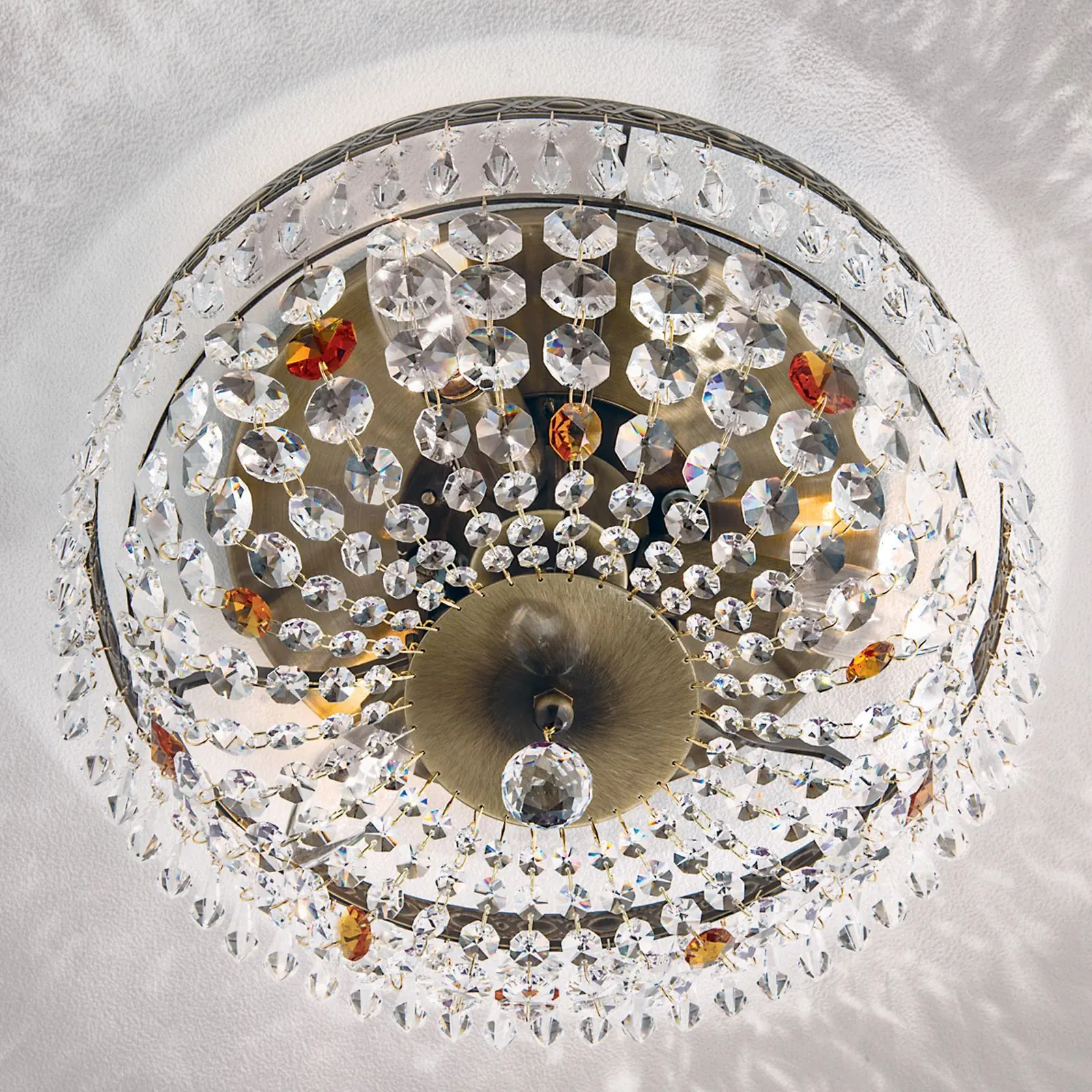 Plafonski luster SHERATON, patina, Ø 35 cm - 2