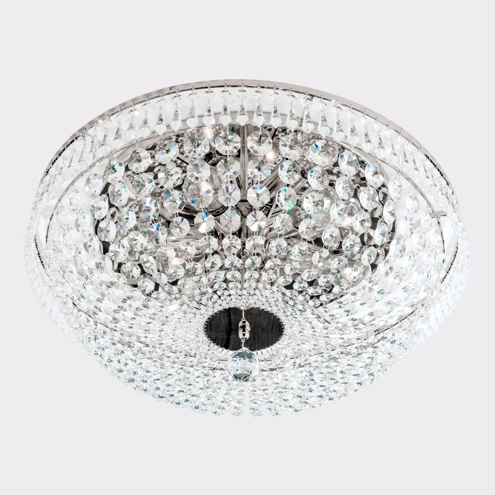Plafonska lampa SHERATON, 6 izvora svetla, 55 cm, hromirana - 2