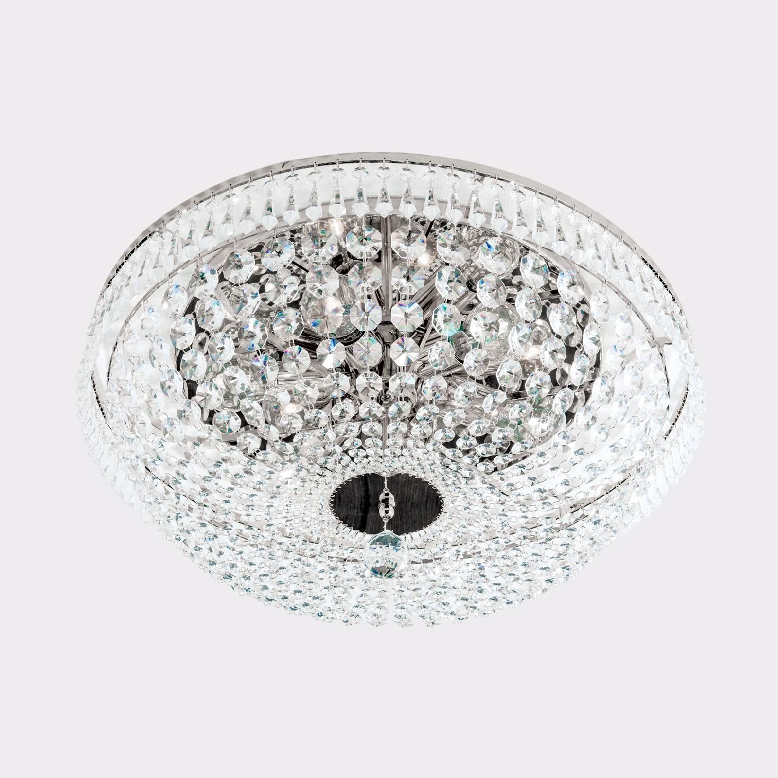 Plafonska lampa SHERATON, 6 izvora svetla, 55 cm, hromirana - 4