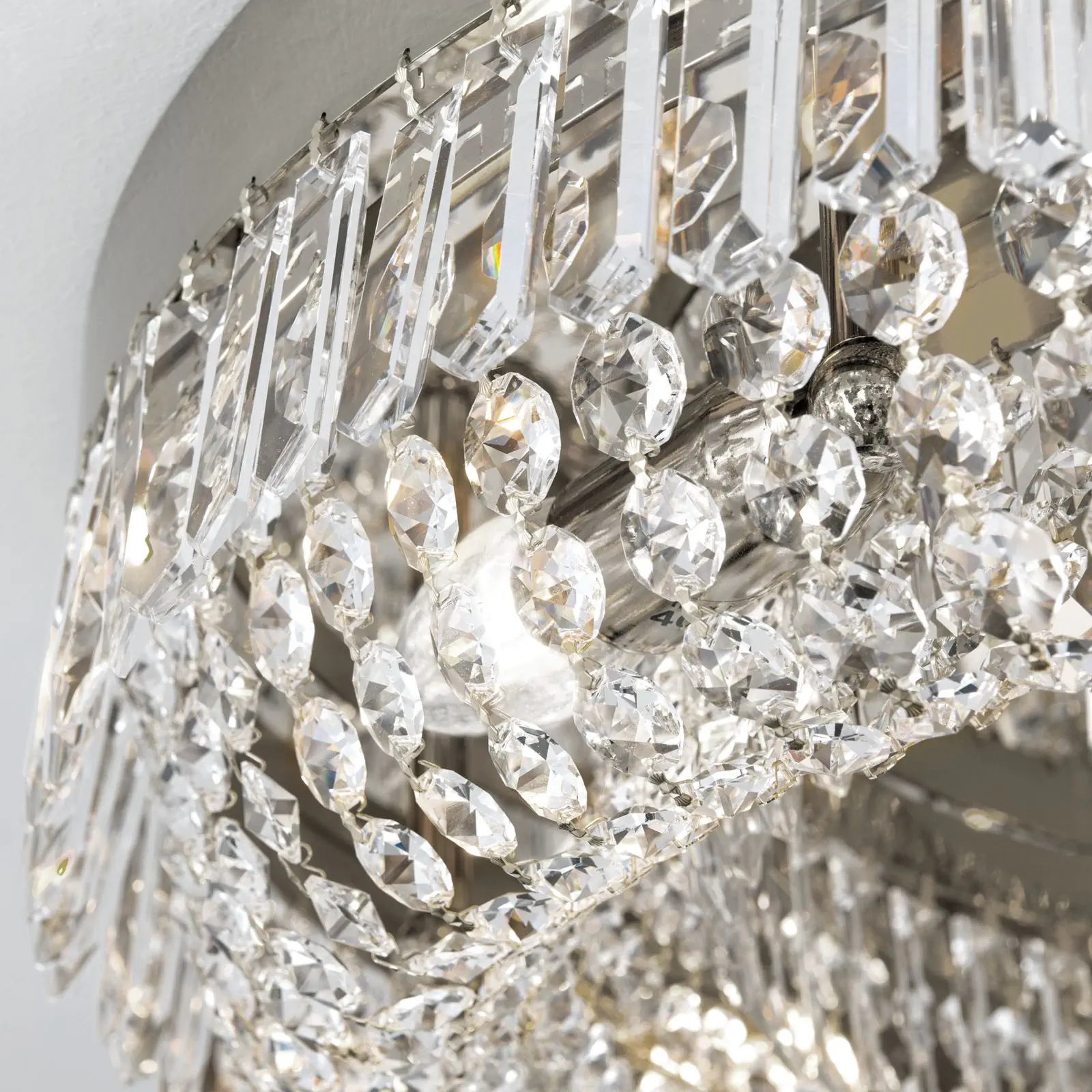 Plafonska lampa SATURN, hrom, Ø 60 cm - 5