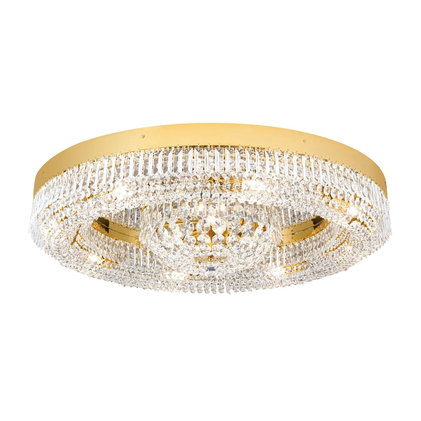 Plafonski luster SATURN, zlatni, Ø 85 cm - 4