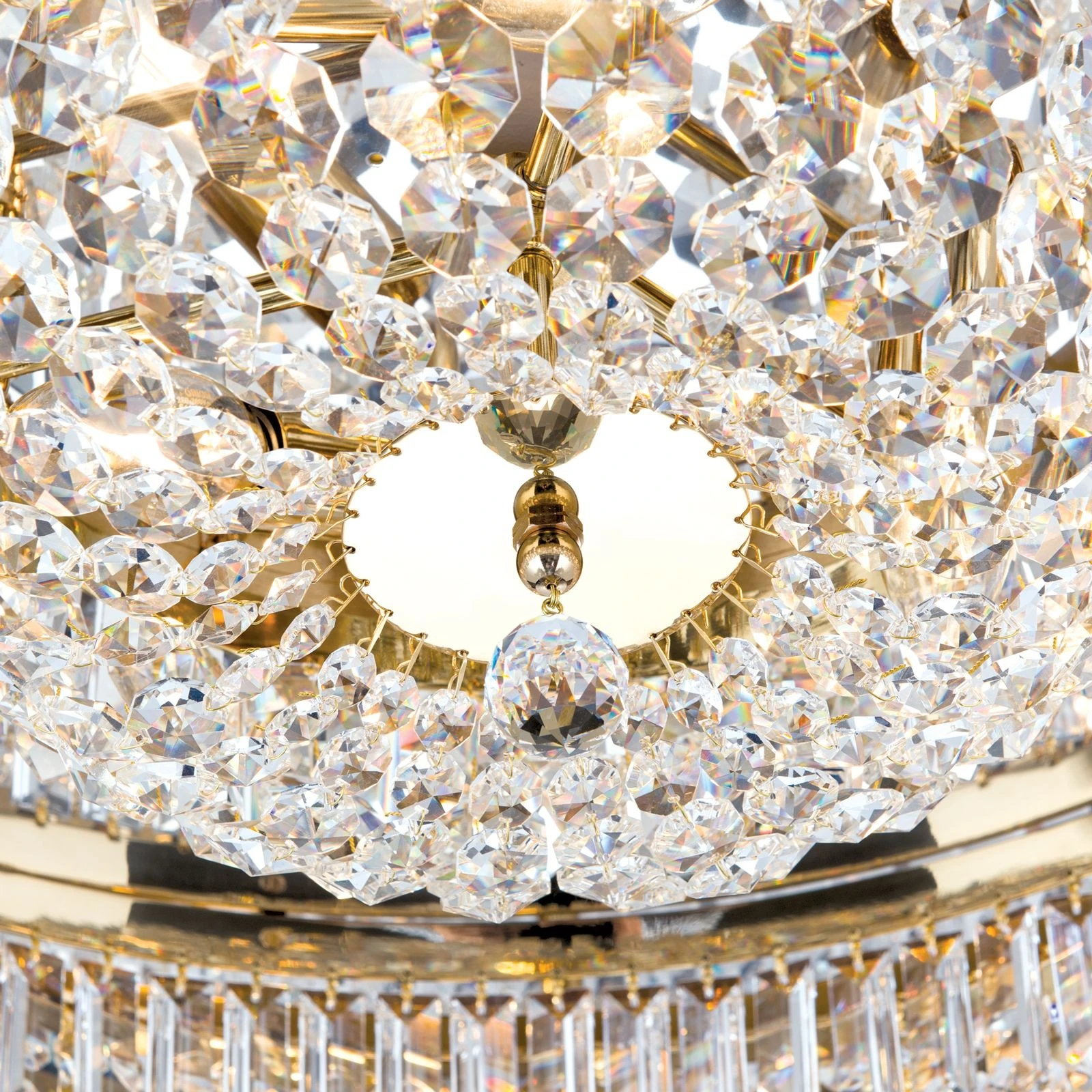 Plafonski luster SATURN, zlatni, Ø 85 cm - 6