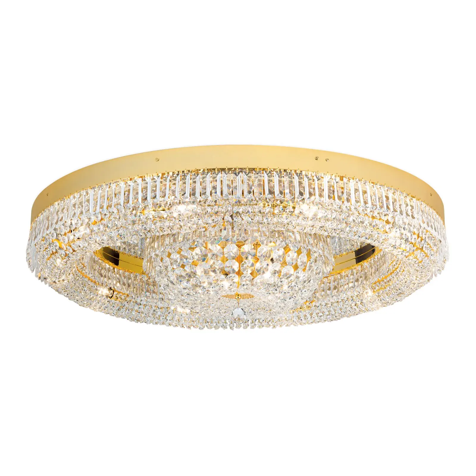 Plafonski luster SATURN, zlatni, Ø 100 cm - 4