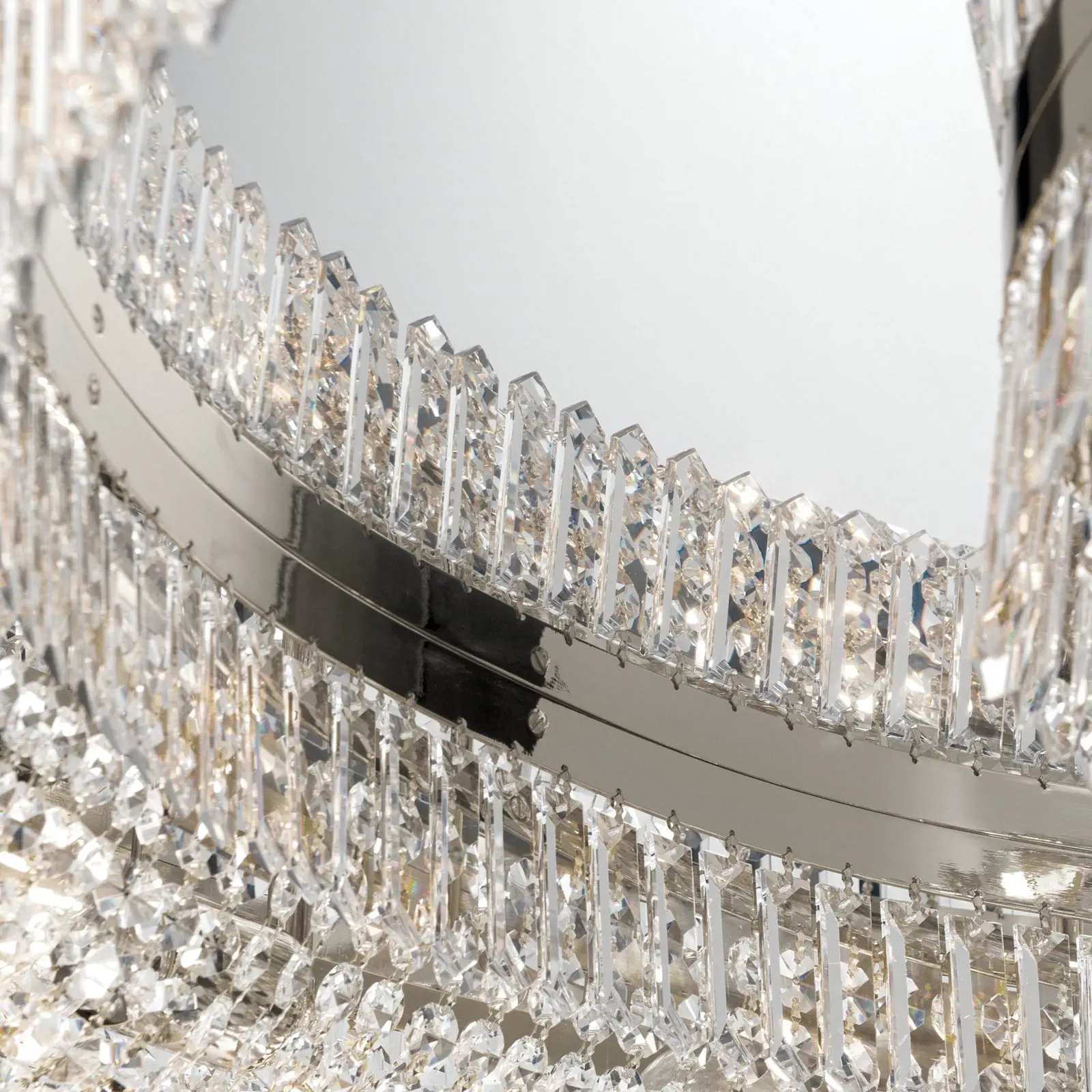 Plafonski luster SATURN, hrom, Ø 120 cm - 5