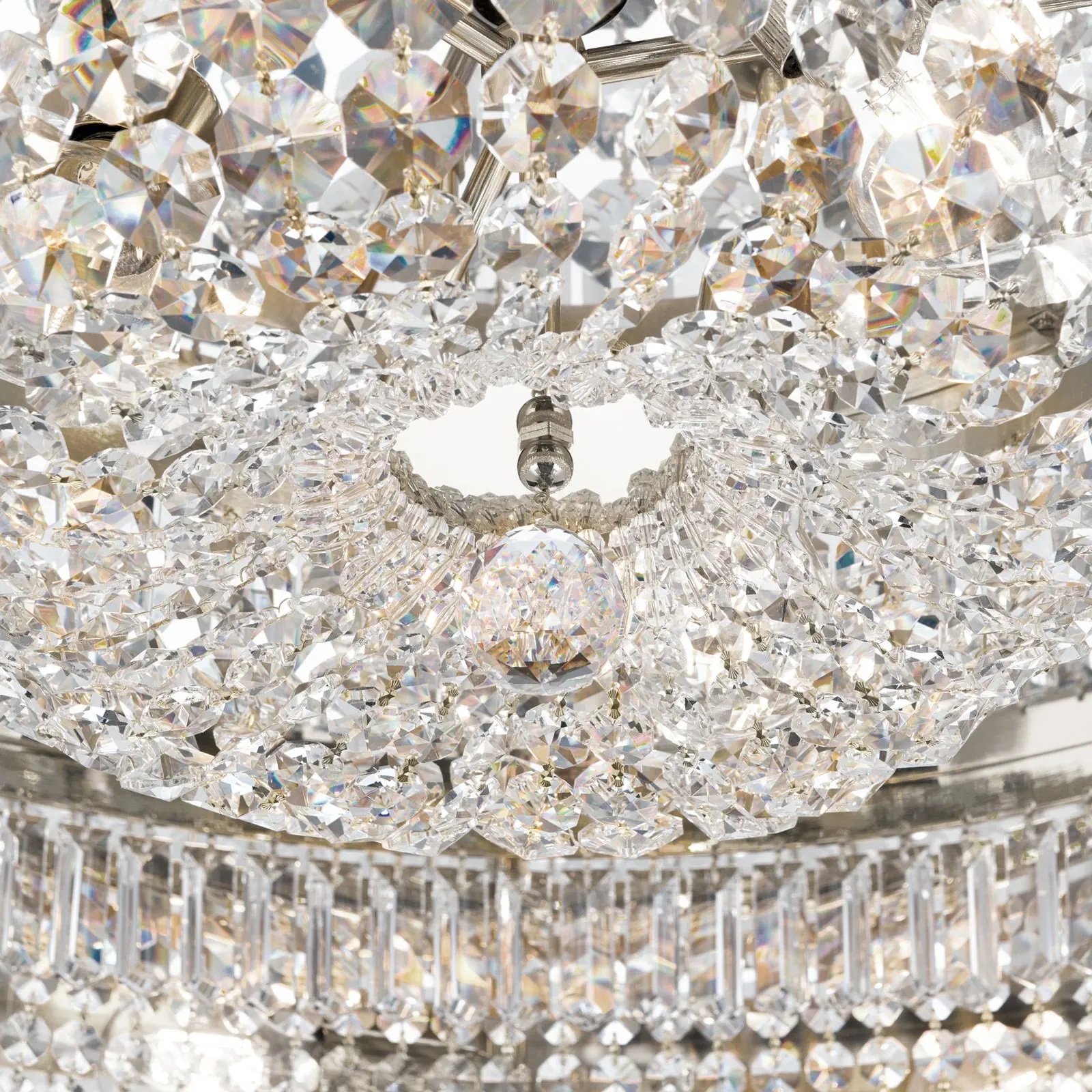 Plafonski luster SATURN, hrom, Ø 120 cm - 6