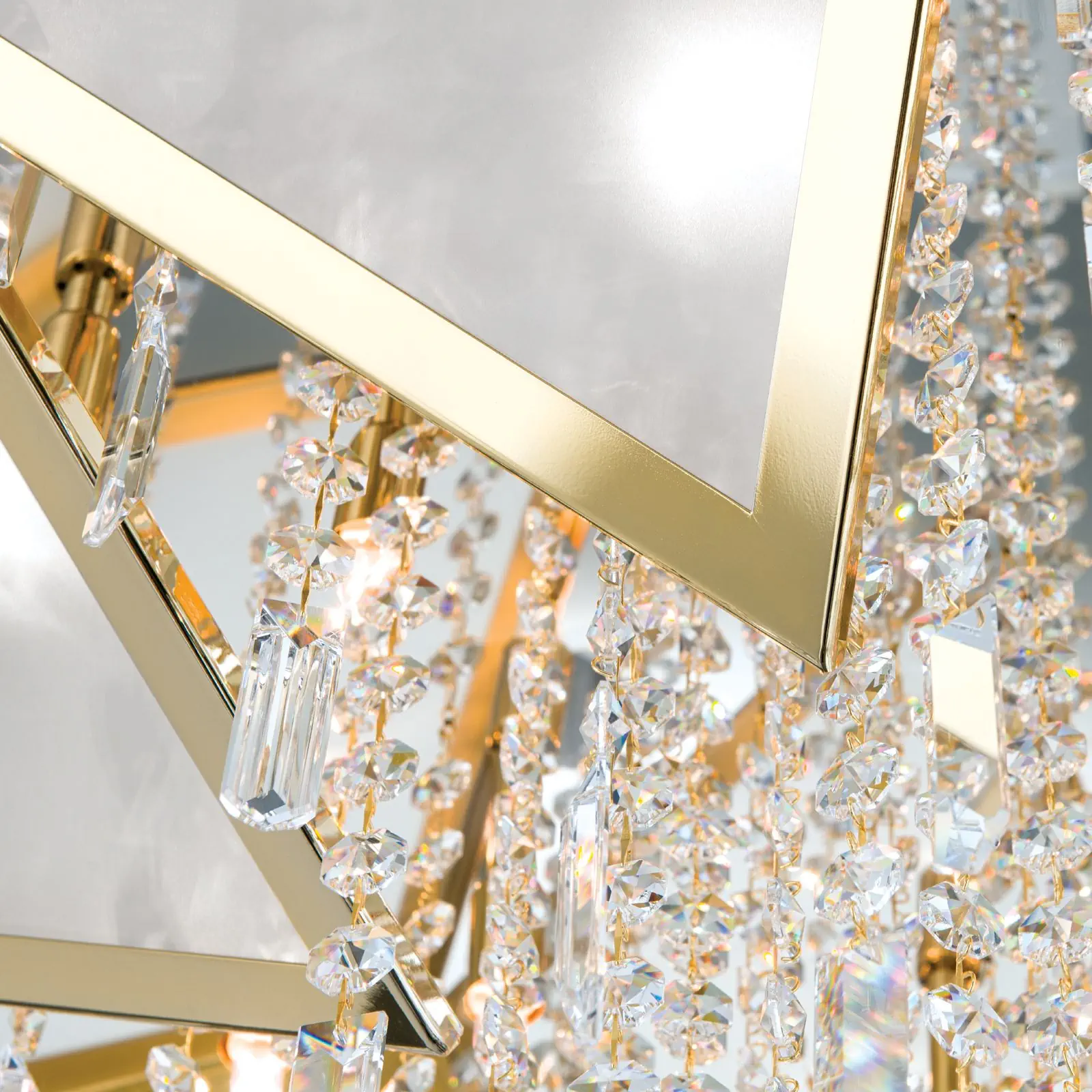 Plafonski luster OKTOGON, zlatni, Ø 95 cm - 5