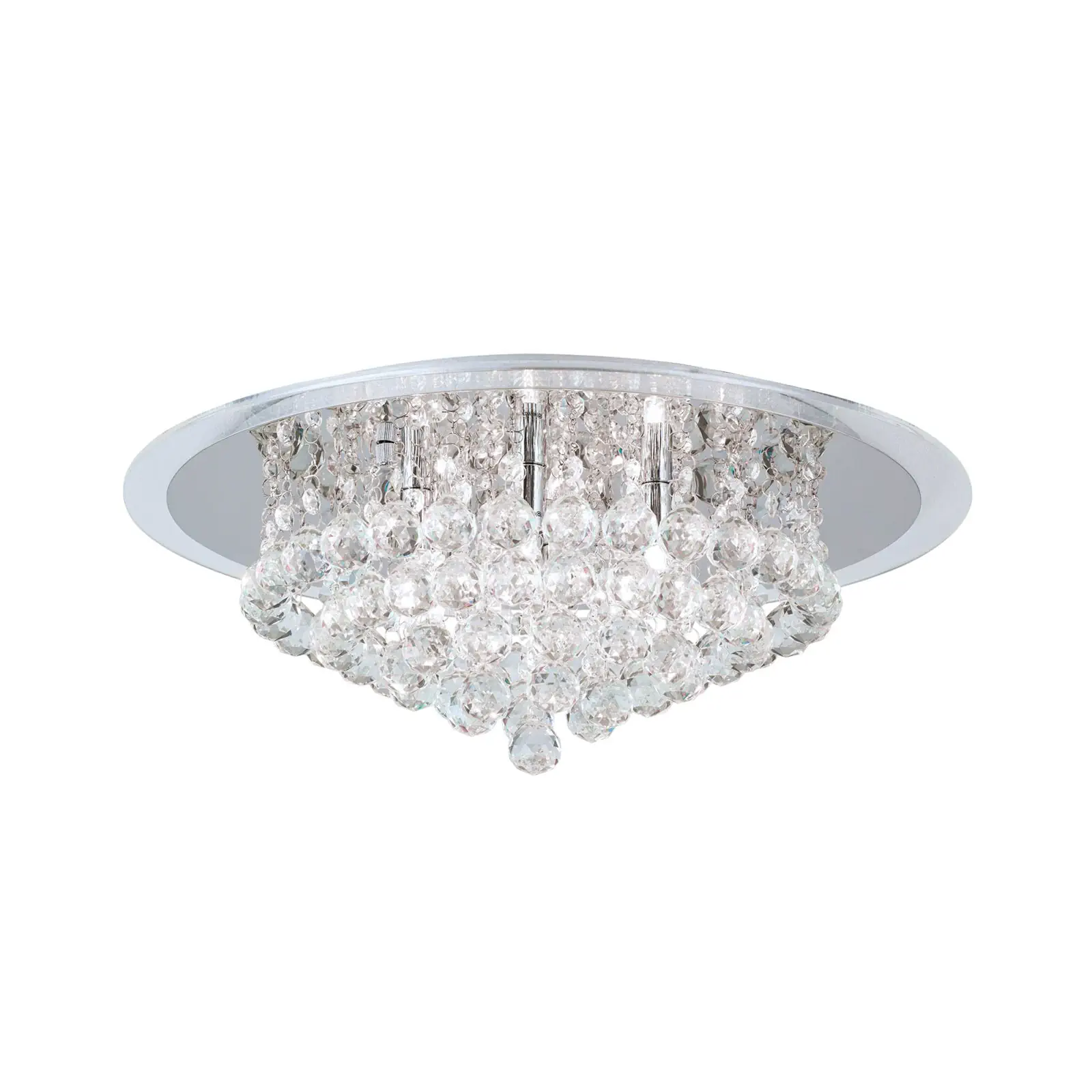 Plafonski luster GLORIA, hrom, Ø 50 cm - 4