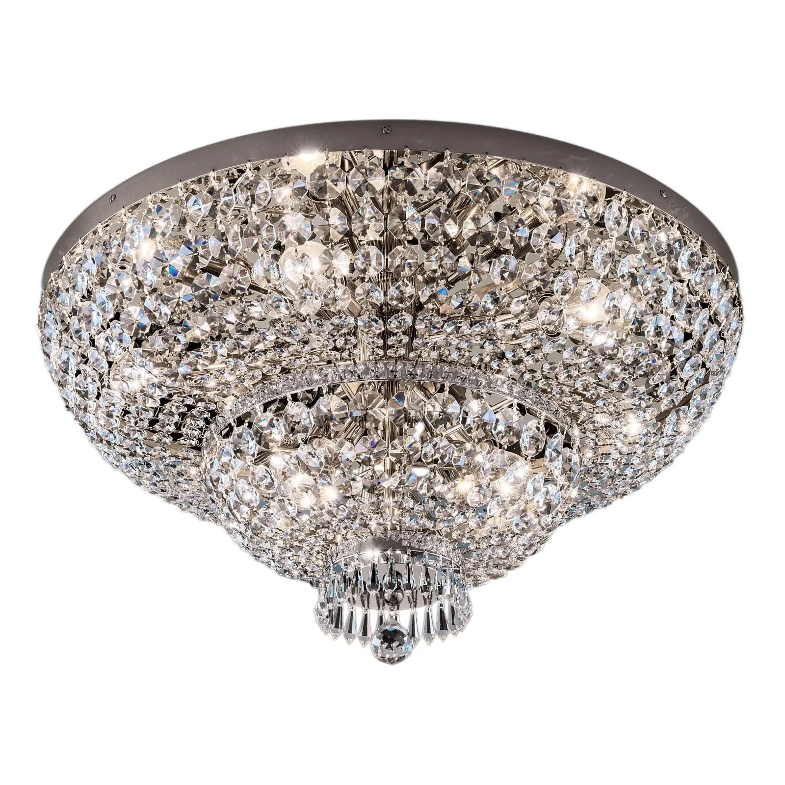 Plafonski luster SHERATON, hromirani, Ø 70 cm - 3